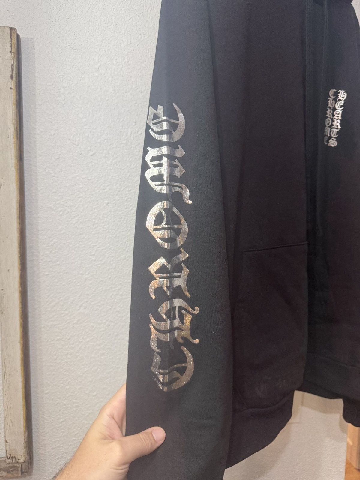 Chrome Hearts Chrome Hearts 1988 Hoodie Black/Chrome Size US XL / EU 56 / 4 - 5 Thumbnail
