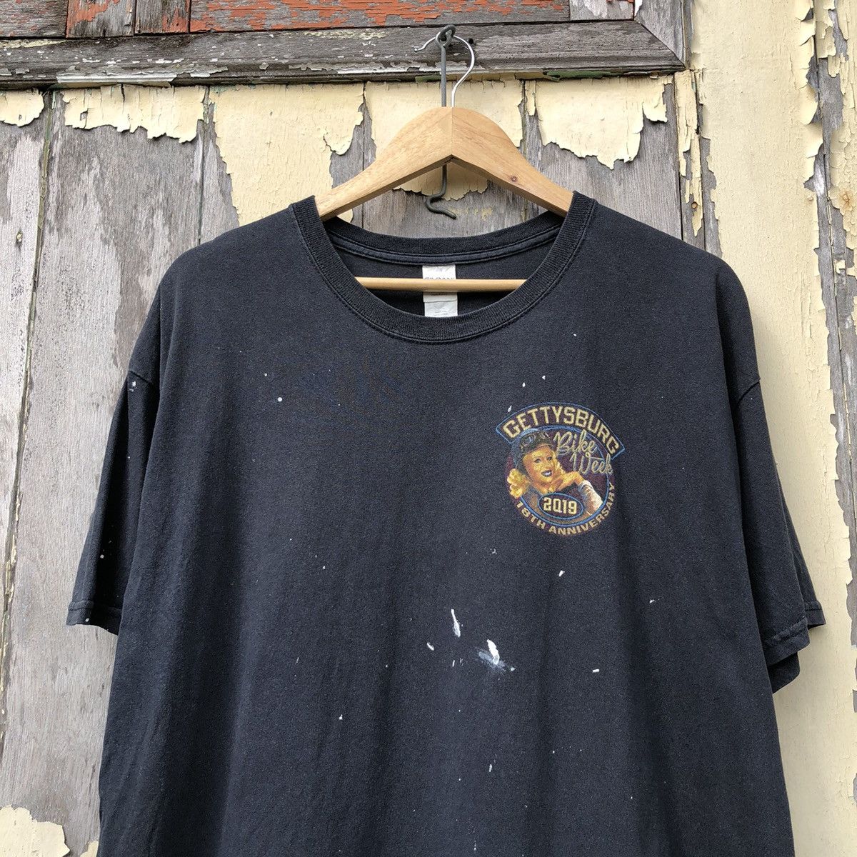Vintage 🔥Steals🔥 Vintage y2k Faded Bike Week Gettysburg Pennsylvania Size US XL / EU 56 / 4 - 7 Thumbnail