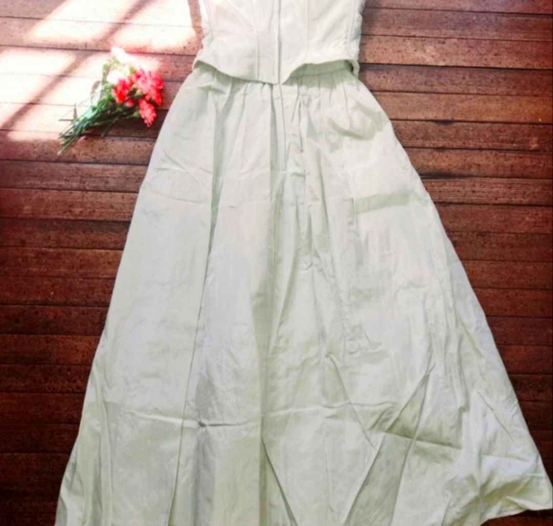 Jessica McClintock Jessica Mcclintock For Cache Gown Size S / US 4 / IT 40 - 9 Thumbnail