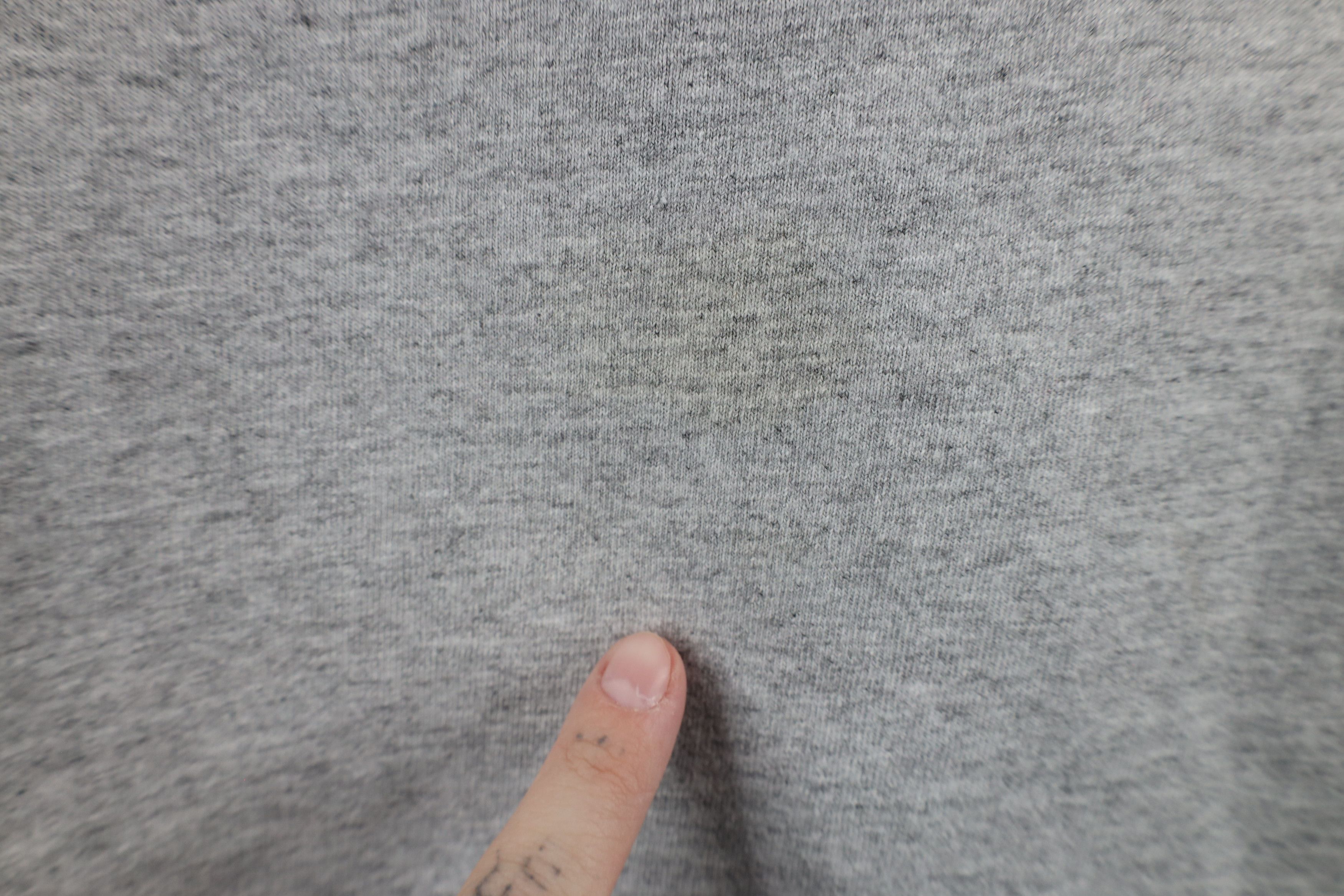 Hanes × Vintage Vintage 90s Hanes Heavyweight Blank T-Shirt Heather Gray Size US L / EU 52-54 / 3 - 5 Thumbnail
