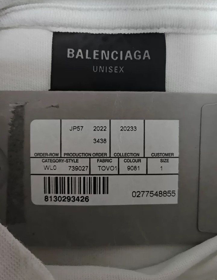 Balenciaga Balenciaga 23FW Long Sleeve2412-Nextarrow Size US S / EU 44-46 / 1 - 4 Thumbnail