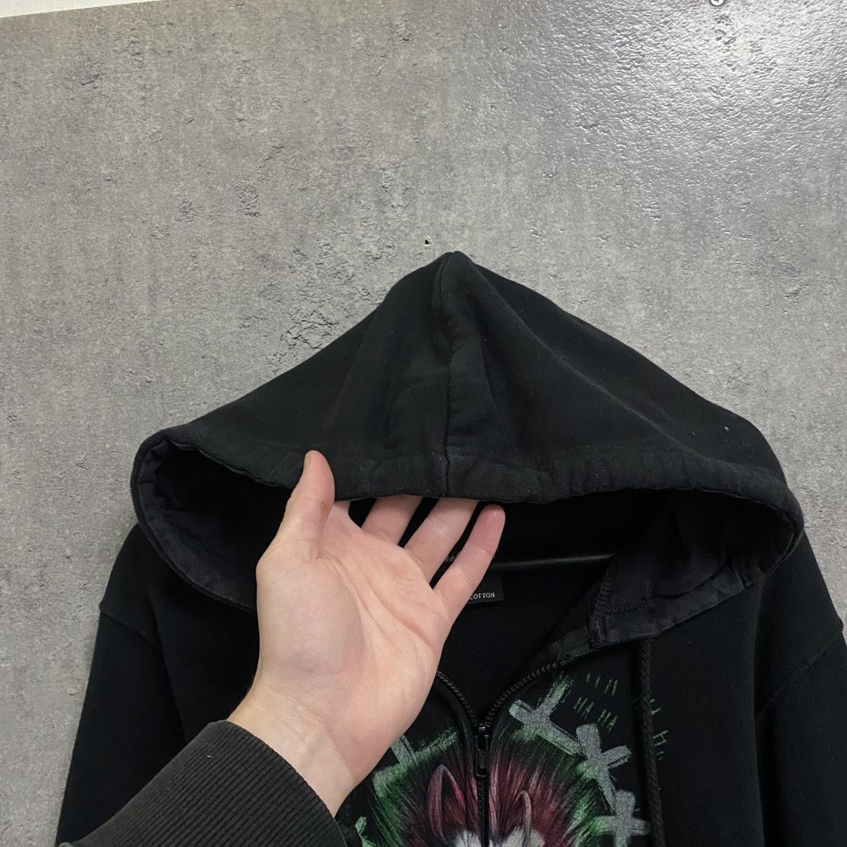 Japanese Brand Vintage Wild Joker Why So Serious Zip Hoodie Y2K Size US M / EU 48-50 / 2 - 6 Thumbnail