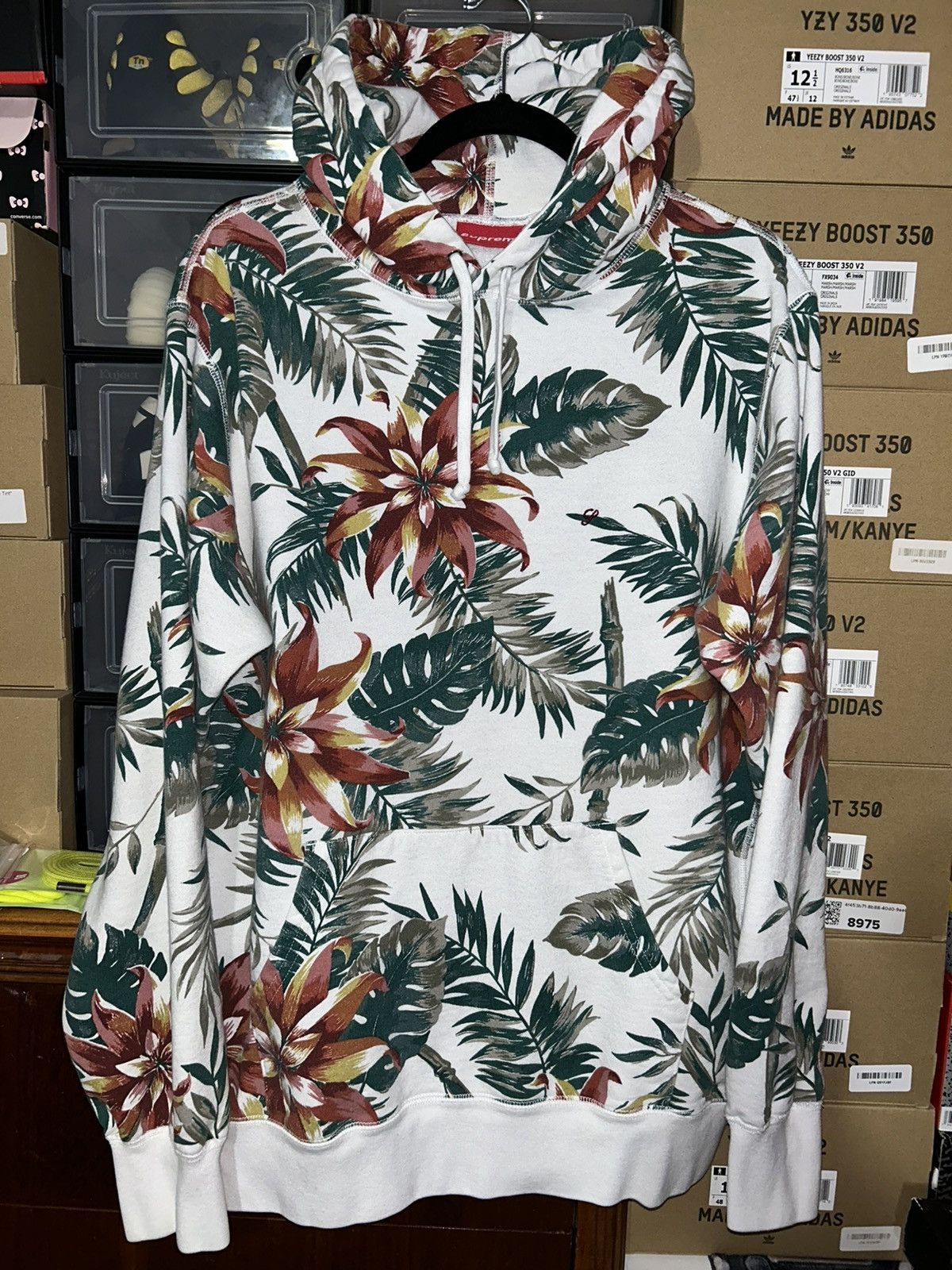 Supreme Supreme ss 2012 floral hoodie | Grailed