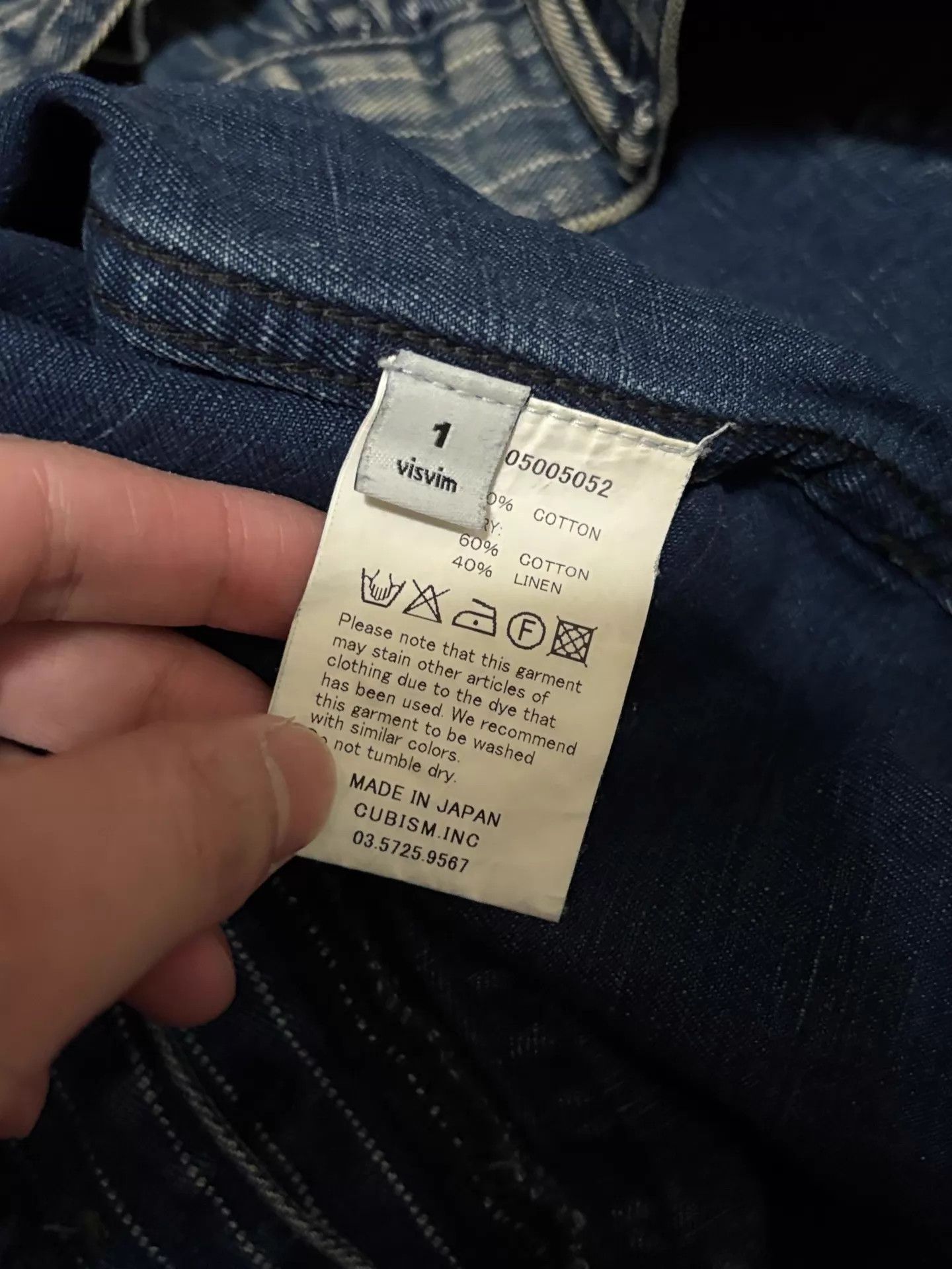 Visvim VISVIM CARPENTER PRIME 15ss INDIGO DMGD WASH PANTS Size US 29 - 9 Thumbnail