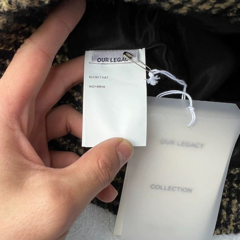 Our Legacy our legacy size os hat 2502-Nextarrow Size ONE SIZE - 3 Thumbnail