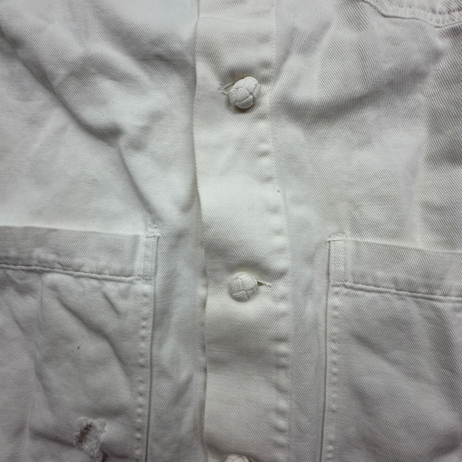 Other Vintage Angelica Sanforized Shrunk Doctor Lab Coat Womens 36 Size M / US 6-8 / IT 42-44 - 14 Thumbnail