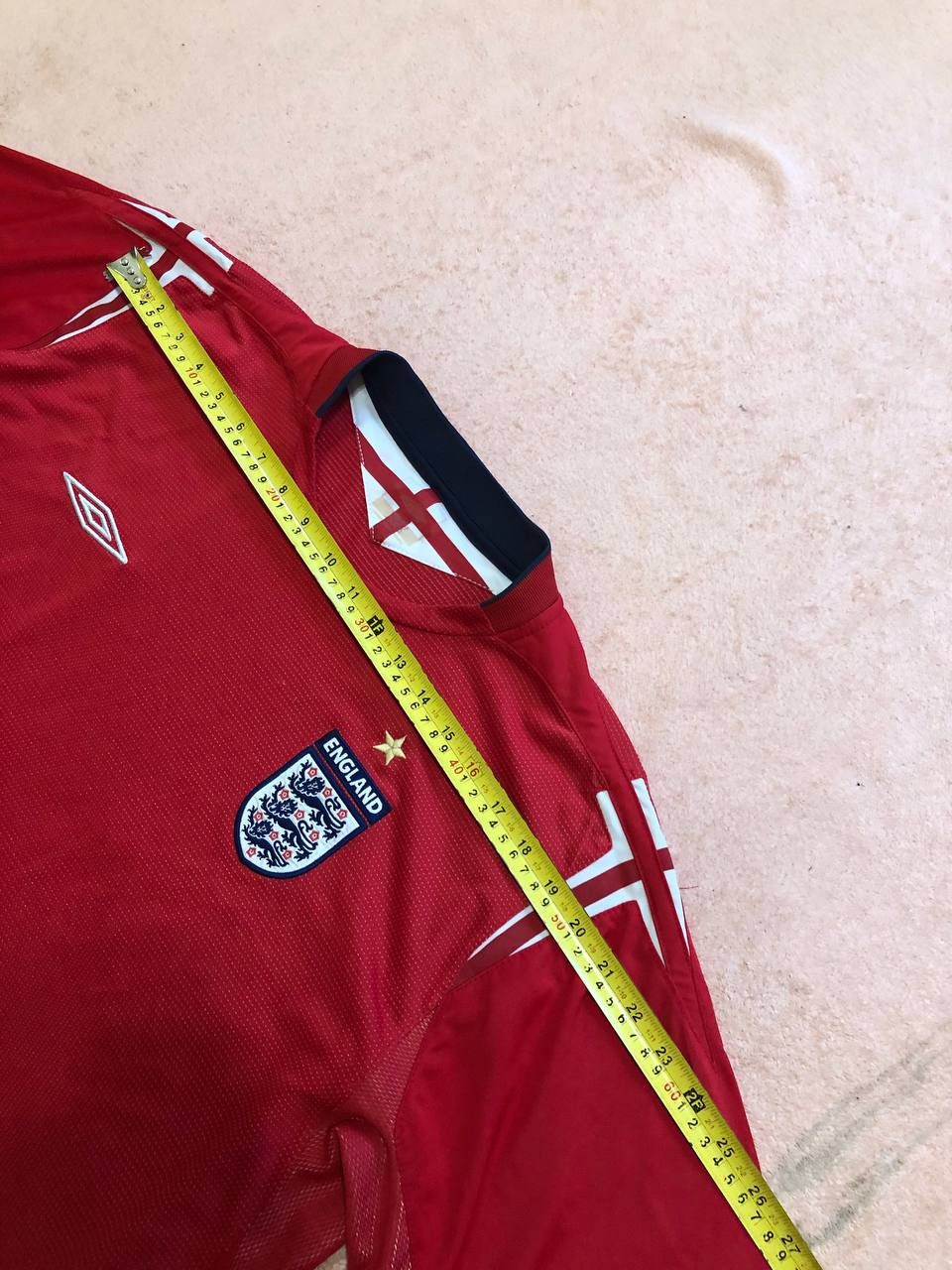 Umbro England Away Football Shirt Umbro Soccer Jersey Size US XXL / EU 58 / 5 - 11 Thumbnail