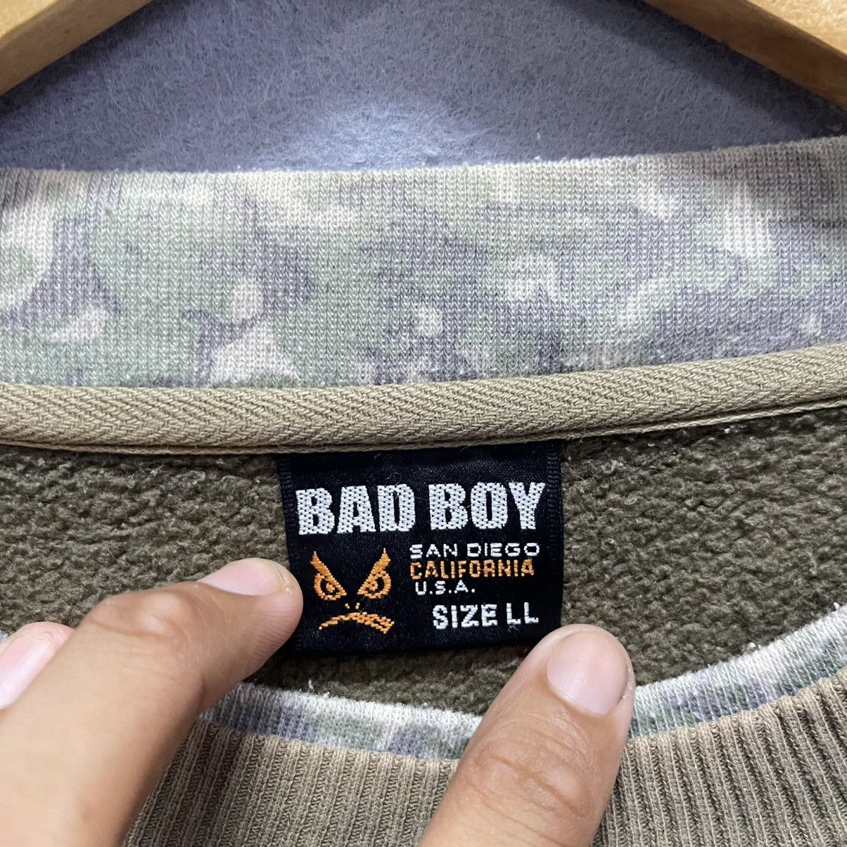 Vintage Vintage Early 2000s Bad Boy Double Layer Military Sweatshirt Size US XL / EU 56 / 4 - 8 Thumbnail