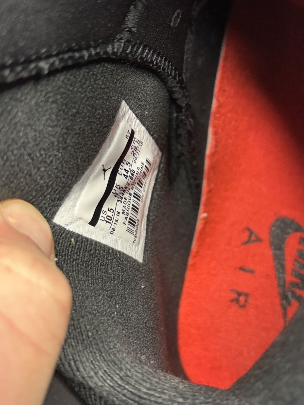 Jordan Brand Air Jordan 6 Retro 2019 Infrared 2019 Size US 10.5 / EU 43-44 - 6 Thumbnail
