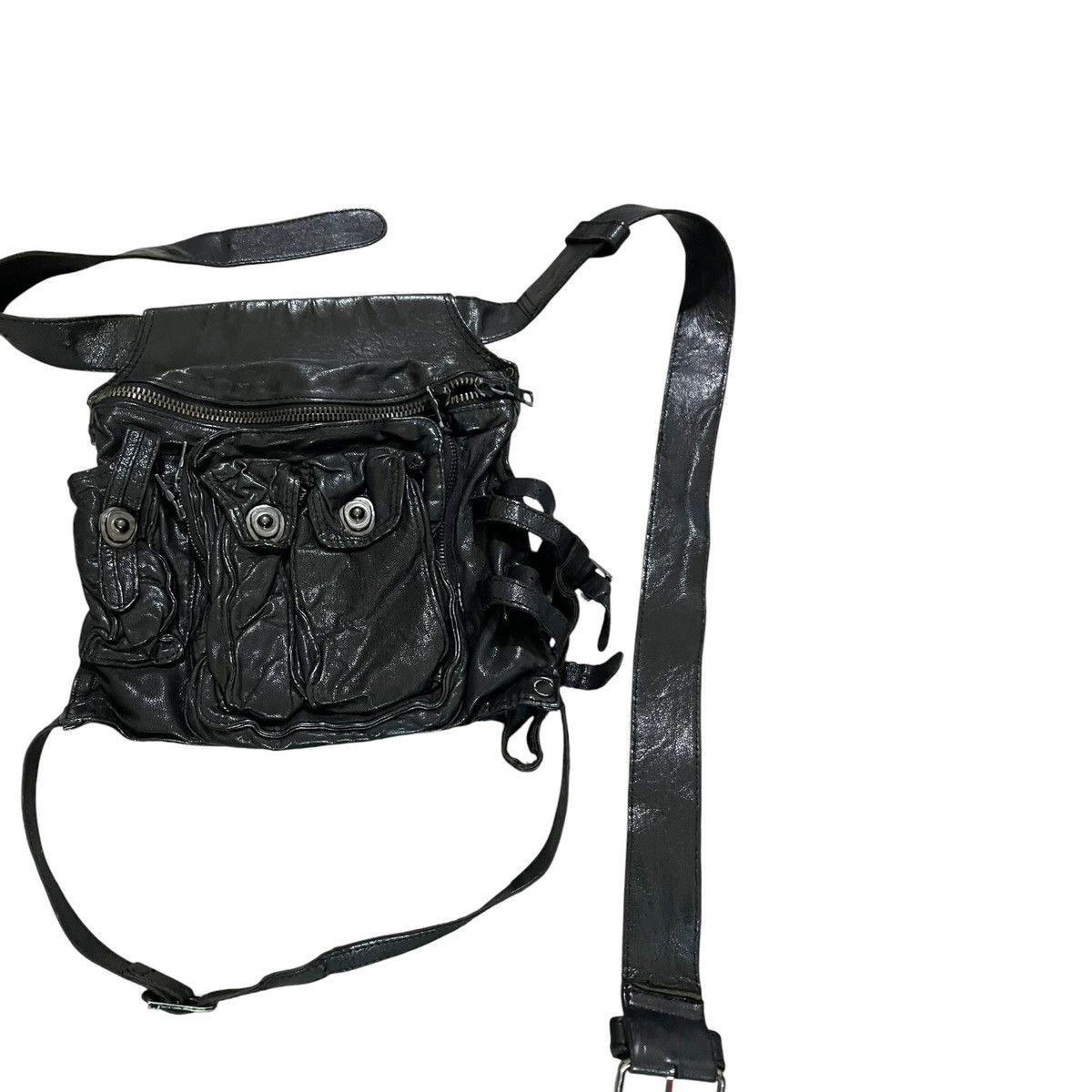 BUFFALO BOBS Buffalo bob gasmask leather leg holster pouch Size ONE SIZE - 2 Thumbnail