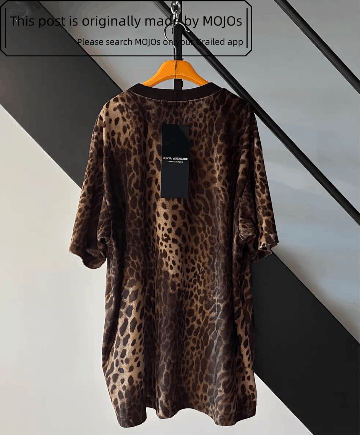 Junya Watanabe Sz M Junya Watanabe Leopard Tee mojos7932 Size US M / EU 48-50 / 2 - 3 Thumbnail