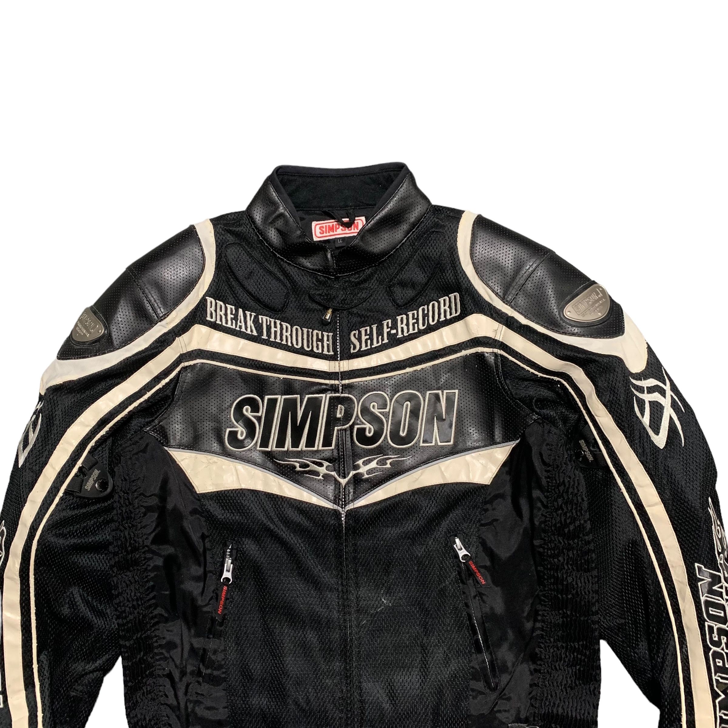 Other Simpson Big Logo Mesh Motorcycle Riding Jacket Size US L / EU 52-54 / 3 - 3 Thumbnail