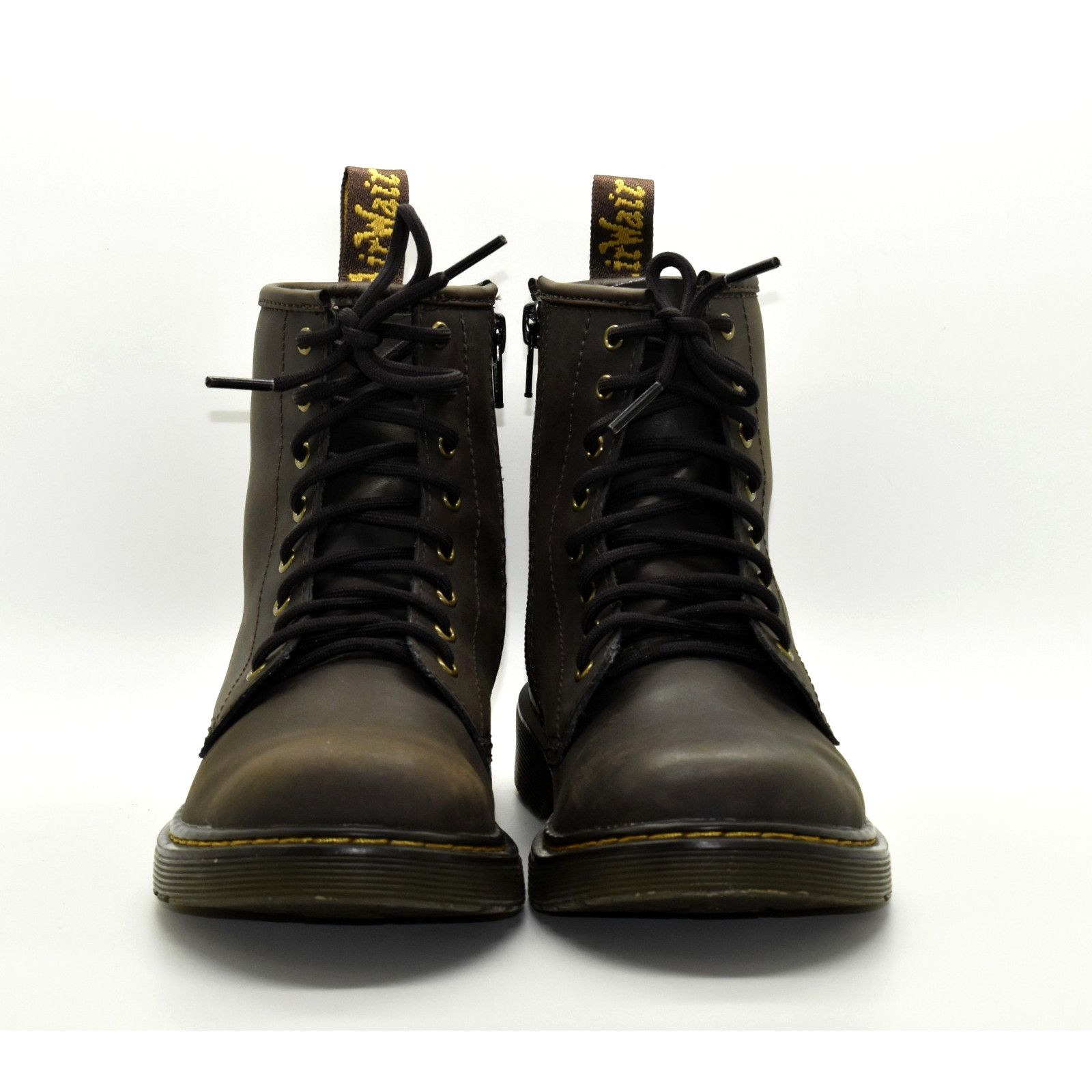 Dr. Martens DR MARTENS 1460 J Wildhorse Lamper Junior/Youth Boots Sz 36 Size US 5 / IT 35 - 3 Thumbnail