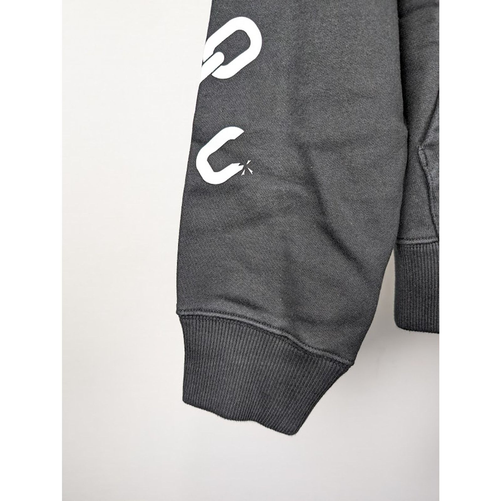 Off-White o1rshd1 Chain Arr Slim Zip Hoodie in Black/White Size US XXL / EU 58 / 5 - 12 Thumbnail