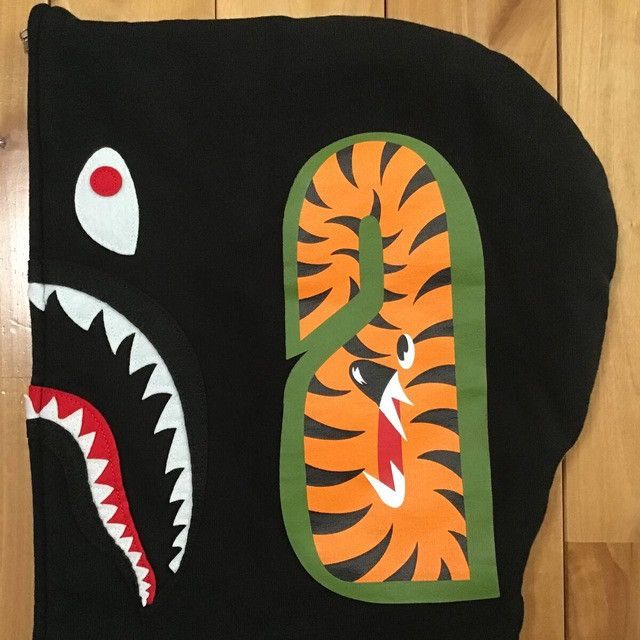 Bape BAPE Crazy color shark full zip hoodie a bathing ape Size US L / EU 52-54 / 3 - 5 Thumbnail