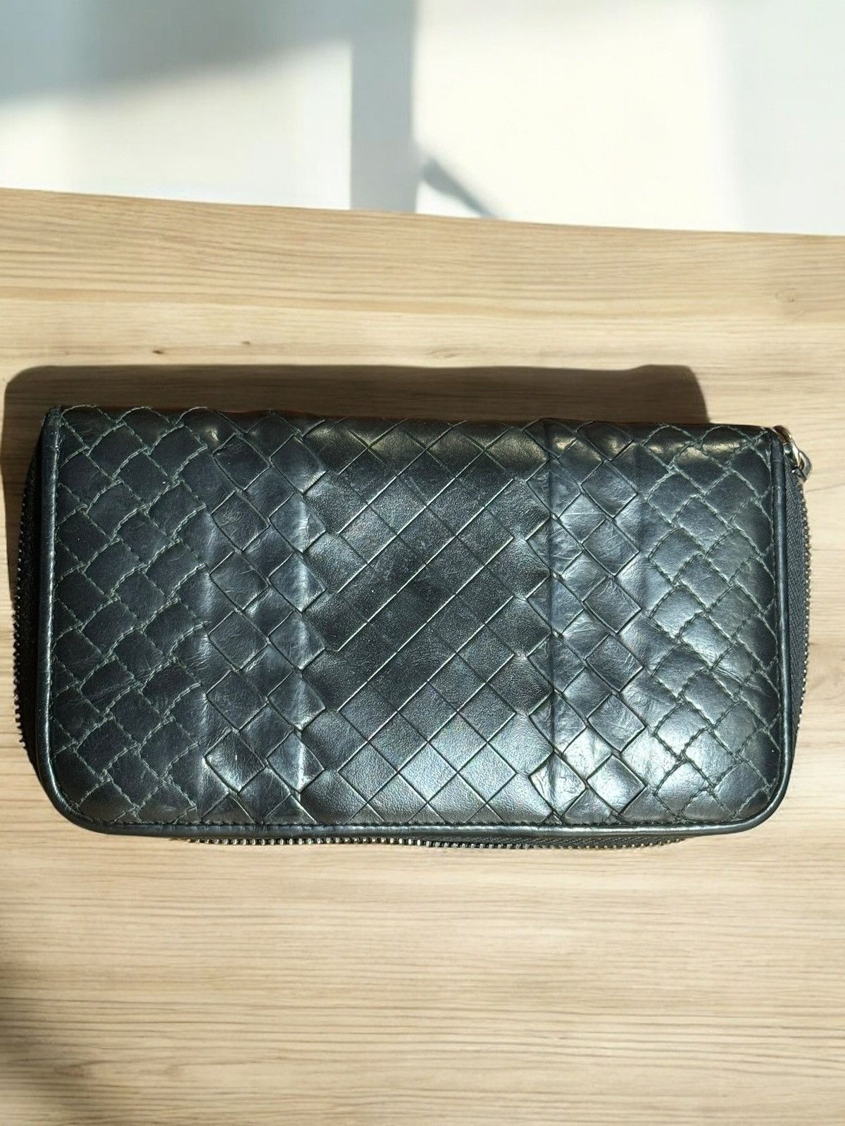 Bottega Veneta Intrecciato Piccolo Zip Around Wallet in NWOT Condition Size ONE SIZE - 1 Thumbnail