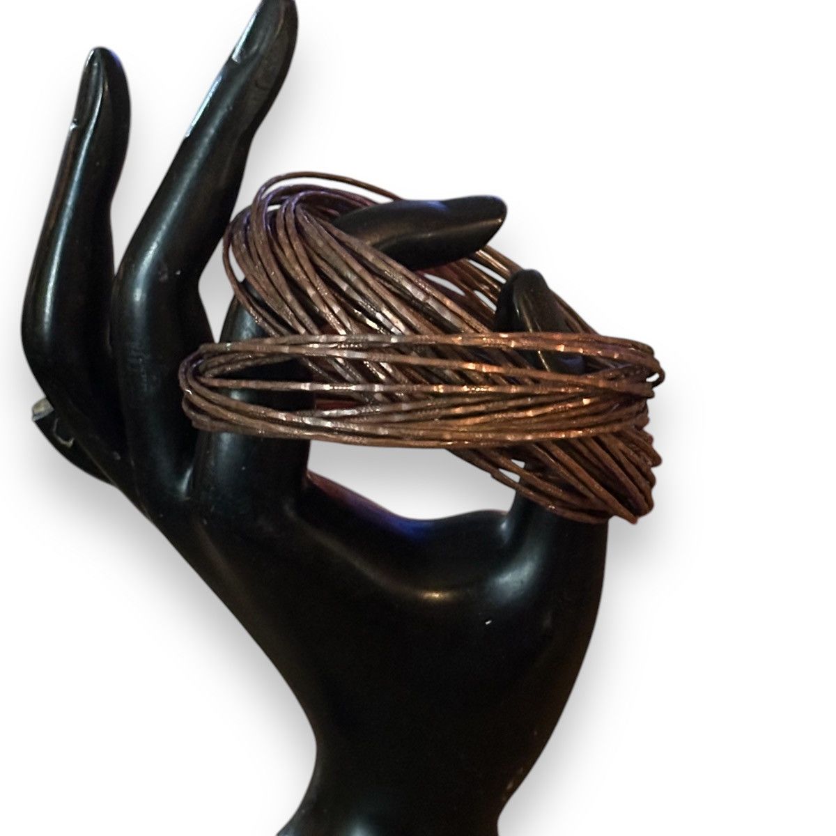 Other Copper tone intertwined bangle bracelet Size ONE SIZE - 2 Thumbnail