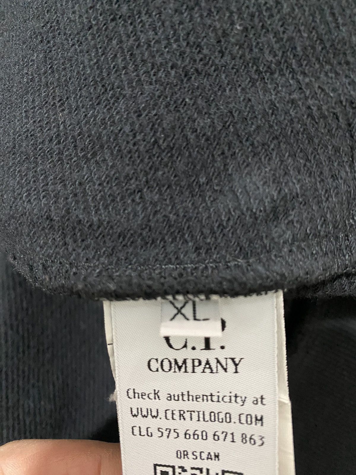C.P. Company CP Company black hoodie, size XL, in excellent condition. Size US XL / EU 56 / 4 - 15 Thumbnail