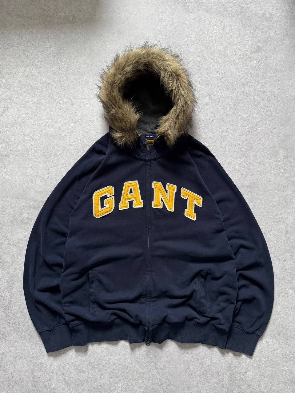 Gant Crazy Y2K Gant Fur Hoodie LGB Hysteric Glamour Style Size US XXL / EU 58 / 5 - 1 Thumbnail