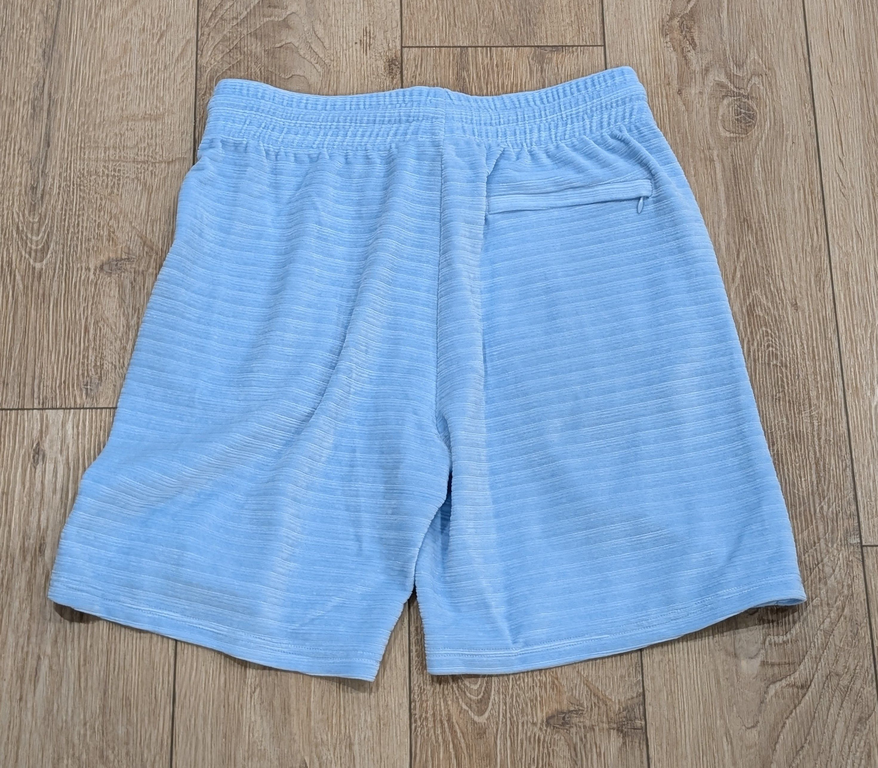 Casablanca Casablanca Pintuck Velour Shorts Light Blue Large Size US 34 / EU 50 - 4 Thumbnail