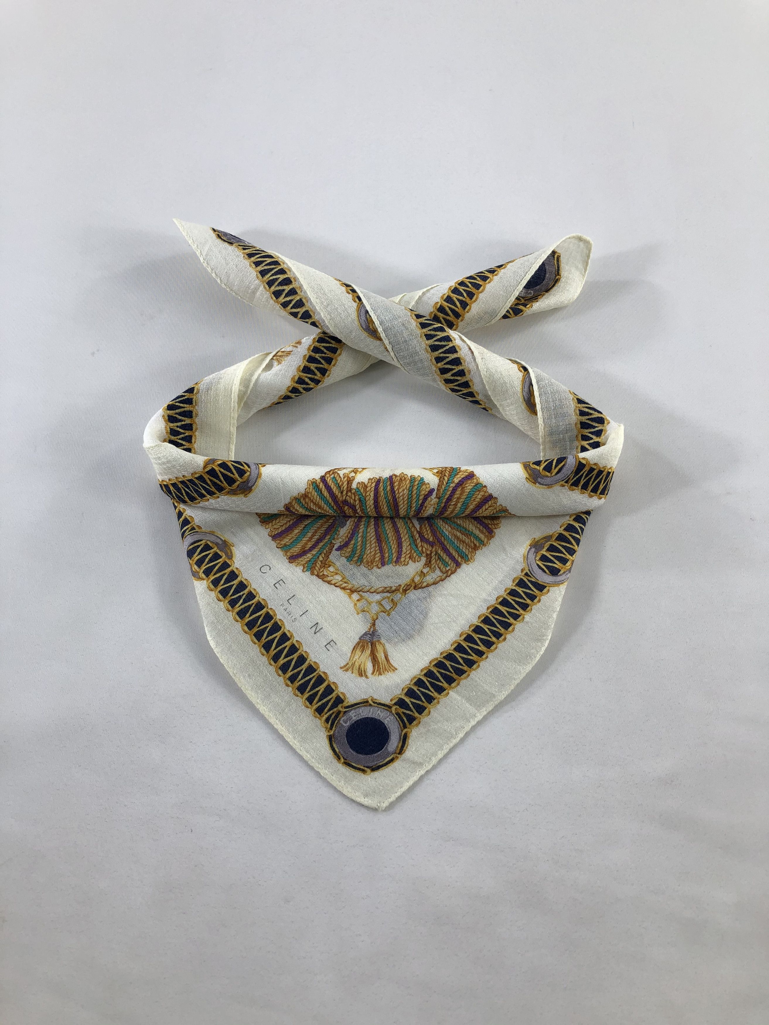 Celine Celine Handkerchief / Bandana / Neckerchief Size ONE SIZE - 2 Thumbnail