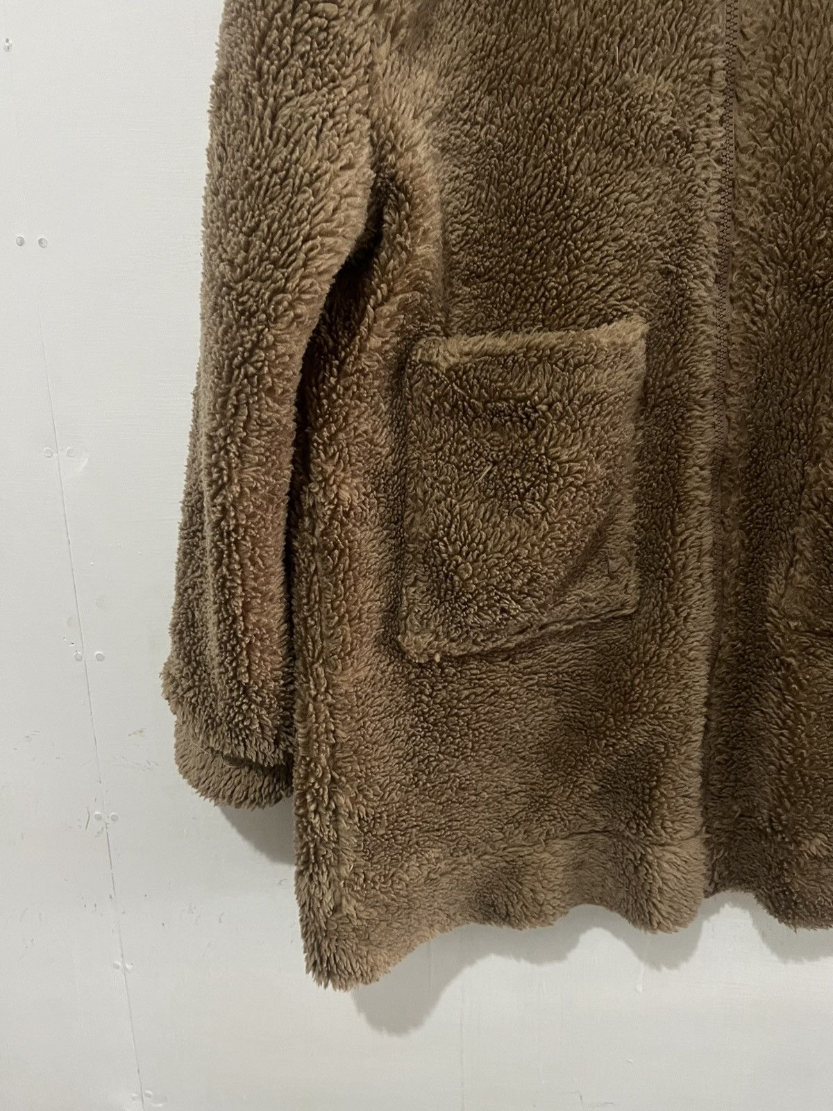 14th Addiction Vintage Style Sherpa Fleece Zip Up Hoodie Brown Size US XL / EU 56 / 4 - 7 Thumbnail