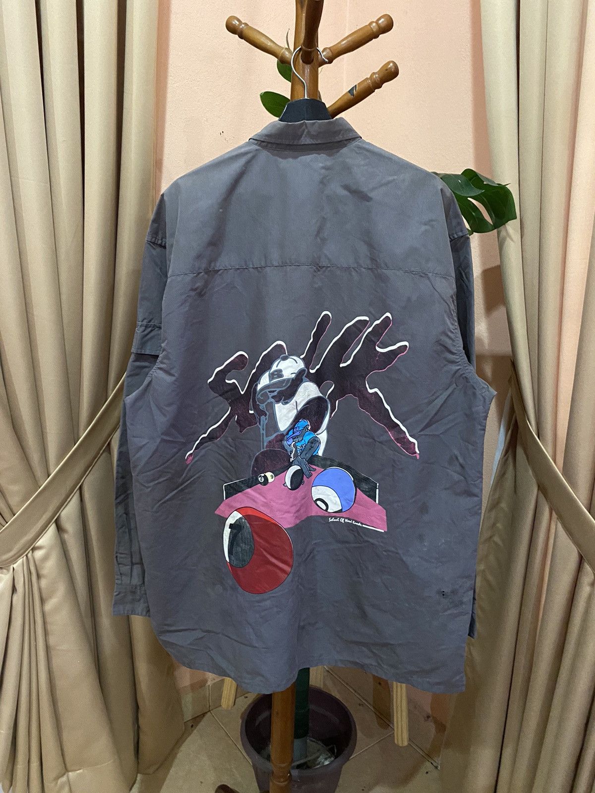 Other VINTAGE Y2K SCHOOL OF HARD KNOCK Size US XL / EU 56 / 4 - 3 Thumbnail