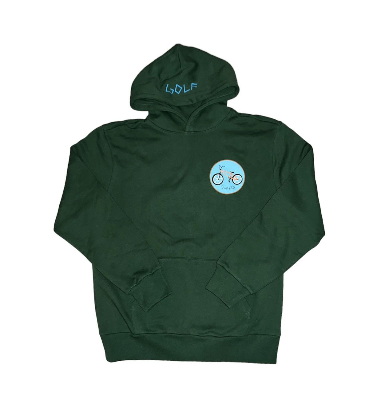 image of Golf Wang Slater Hoodie in Green, Men's (Size Large)