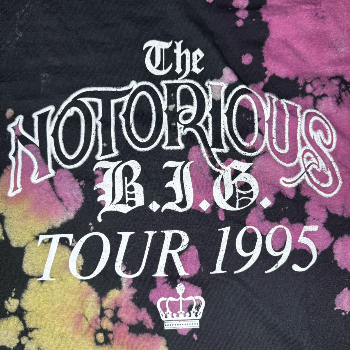 Other The Notori0us B.I.G Tour Biggie Smalls 1995 Tie Dye T-Shirt Size US XXL / EU 58 / 5 - 3 Thumbnail