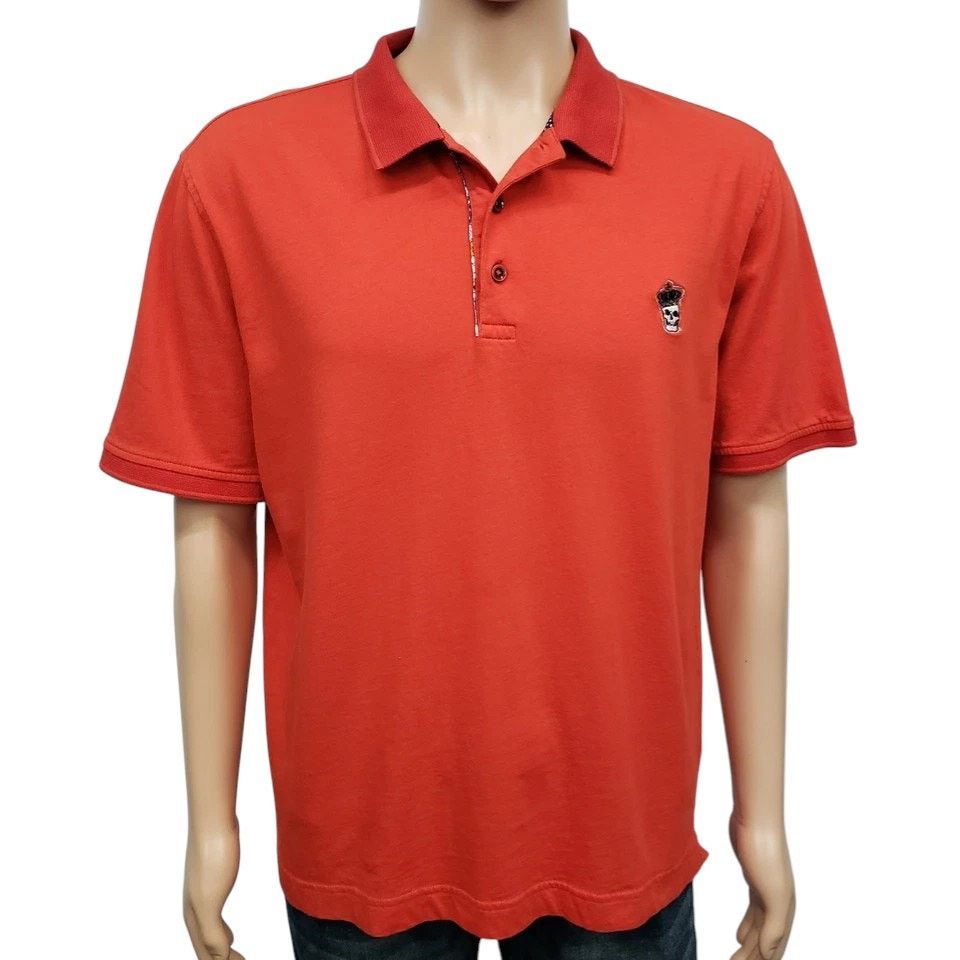 Robert Graham ROBERT GRAHAM Lucifer Polo XL Classic Fit Skull Embroidery Size US XL / EU 56 / 4 - 3 Thumbnail
