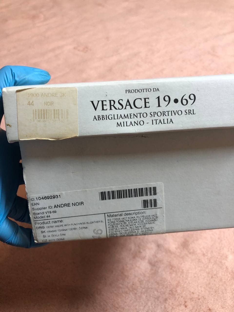Versace Vintage Versace Streetwear Casual Leather Shoes Size 11 Size US 11 / EU 44 - 19 Thumbnail