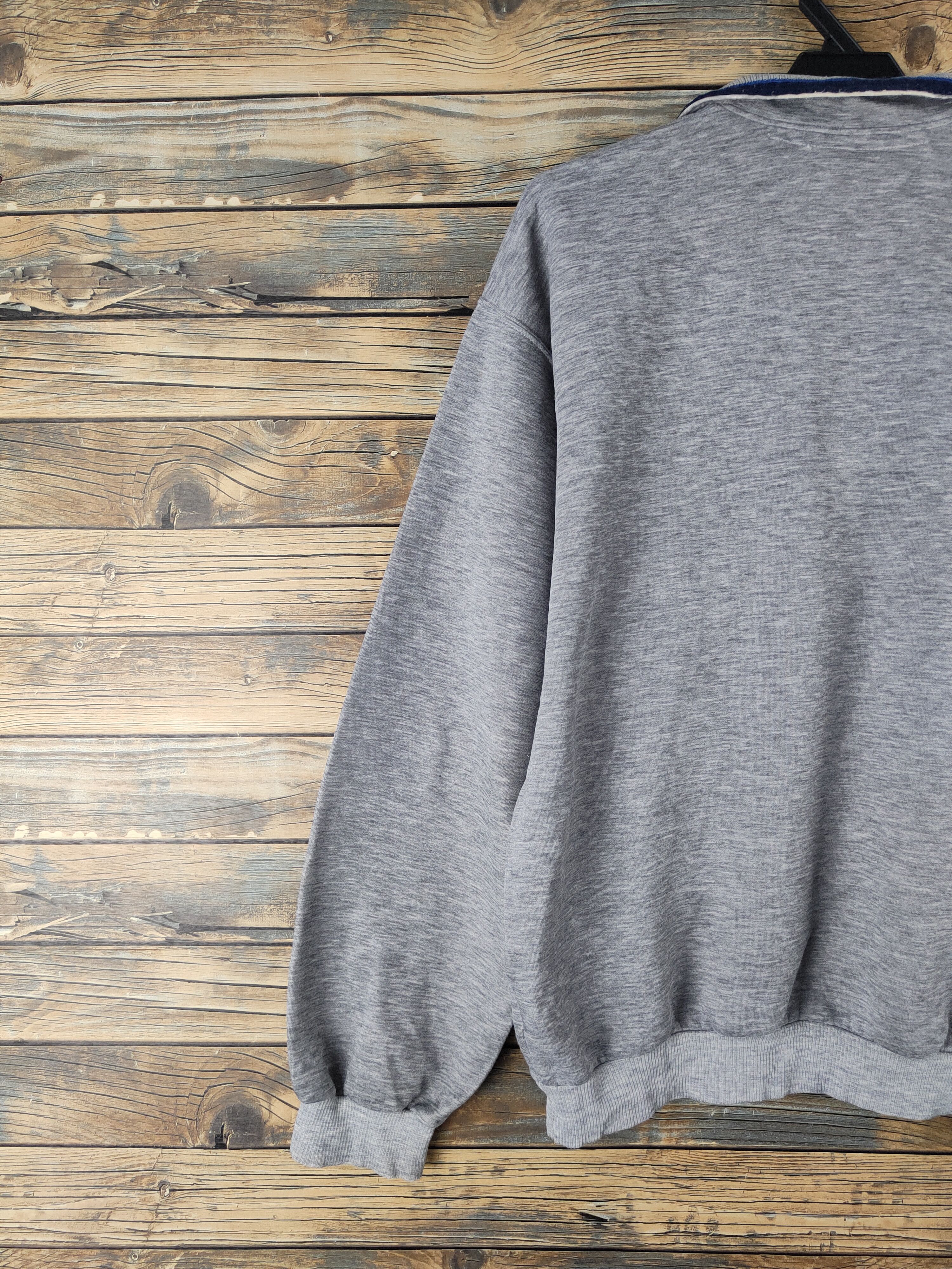 Vintage DL Wilson Gray Sweatshirts #2488 Size US L / EU 52-54 / 3 - 10 Thumbnail