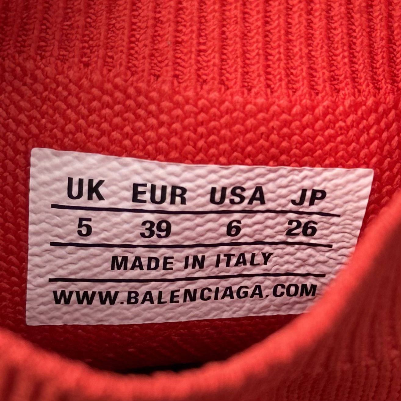 Balenciaga Balenciaga Speed 2.0 Trainer Red Size US 6.5 / EU 39-40 - 7 Thumbnail