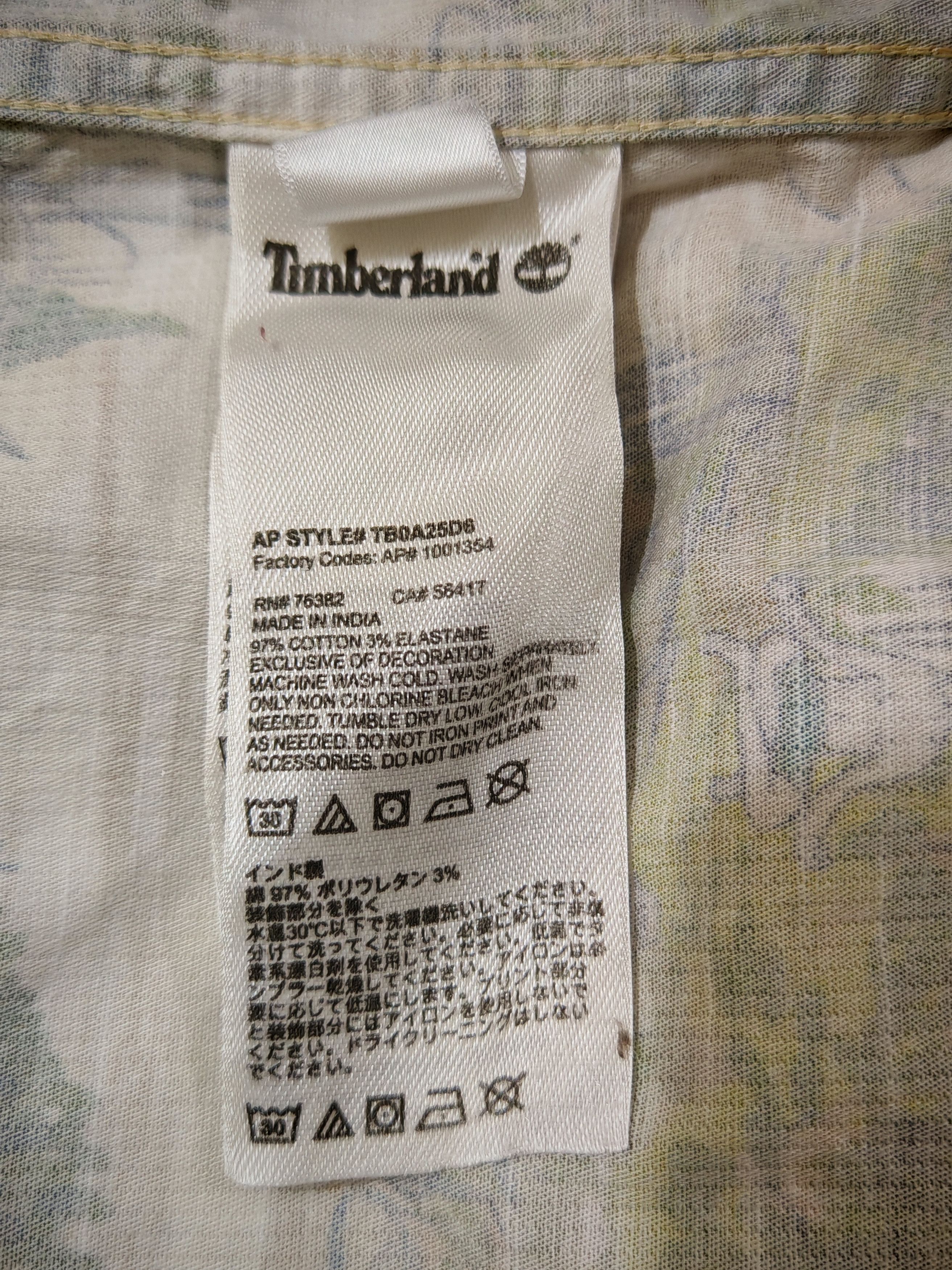Timberland Timberland Hawaii Shirt - Nice Graphic Size US XL / EU 56 / 4 - 8 Thumbnail