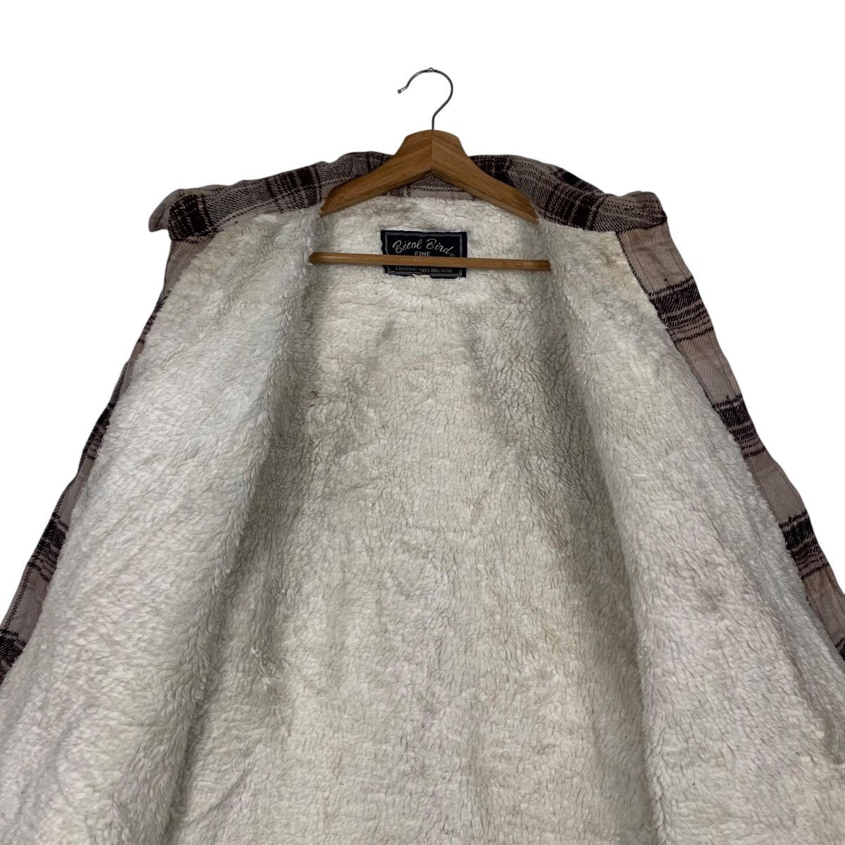 Flannel BICAL BIND Four Pocket Checked Flannel Jacket #2317-C103 Size US L / EU 52-54 / 3 - 12 Thumbnail