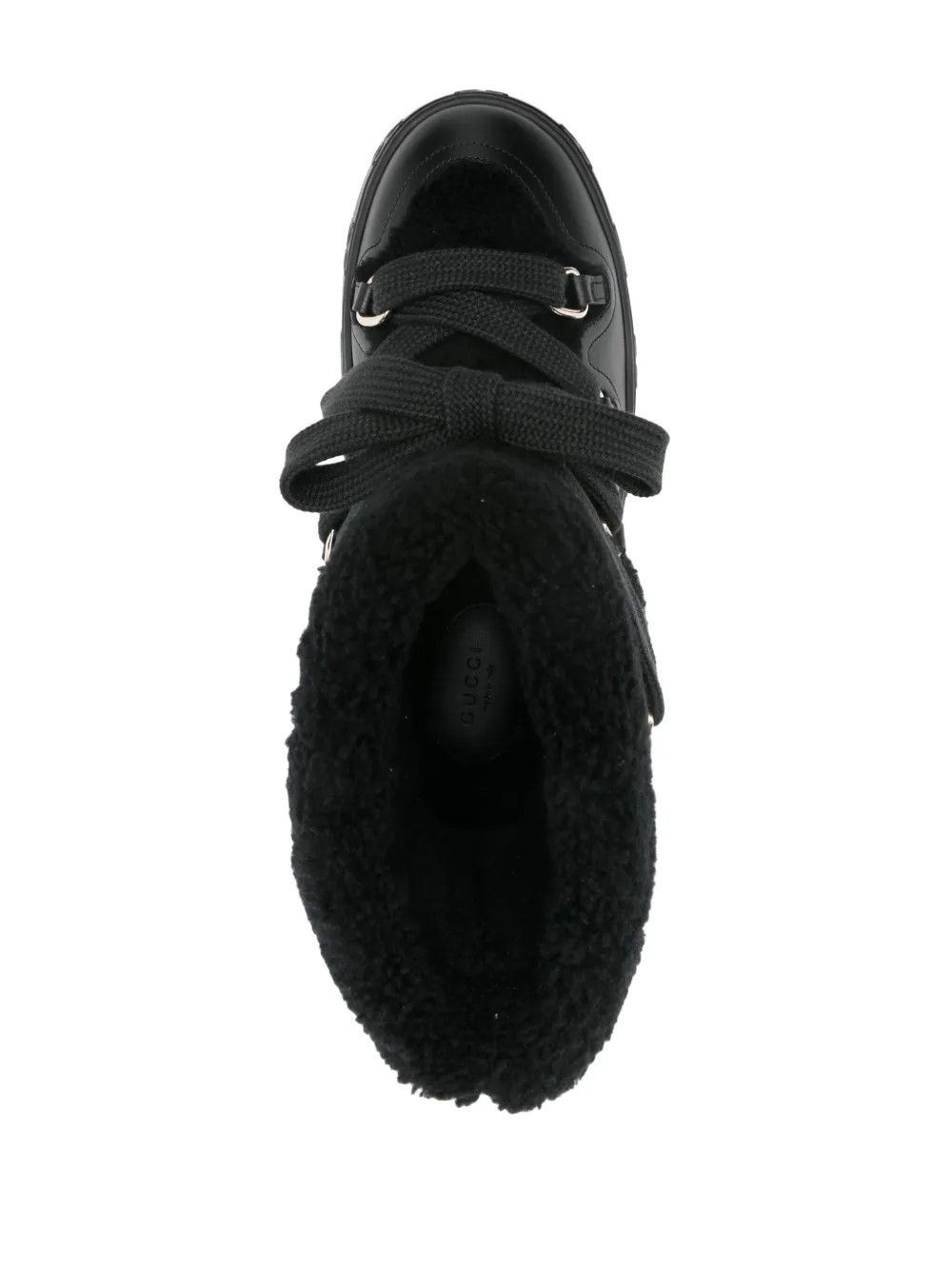 Gucci o1loc1c0226 797828 Faux-Shearling Ankle Boots in Black Size US 11 / IT 41 - 4 Thumbnail