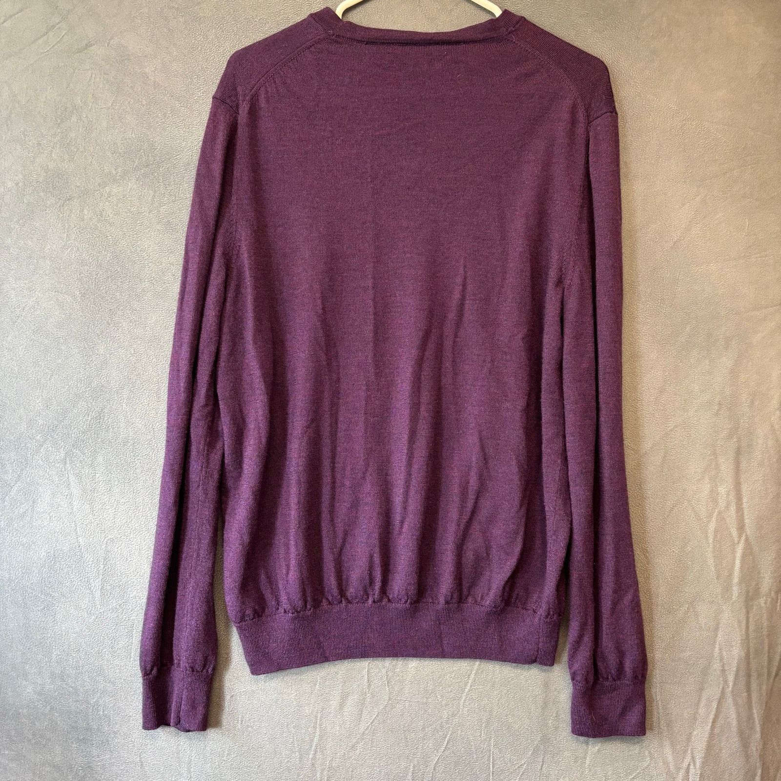 Gap Gap Merino Wool Sweater V-Neck Extra Fine Preppy Work Casual Size US L / EU 52-54 / 3 - 9 Thumbnail