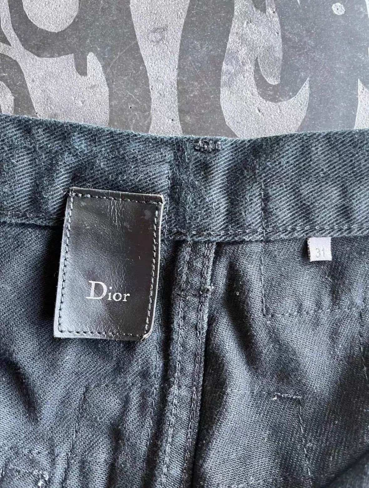 Dior Dior 07aw navigate hedi jeans Size US 31 - 5 Thumbnail