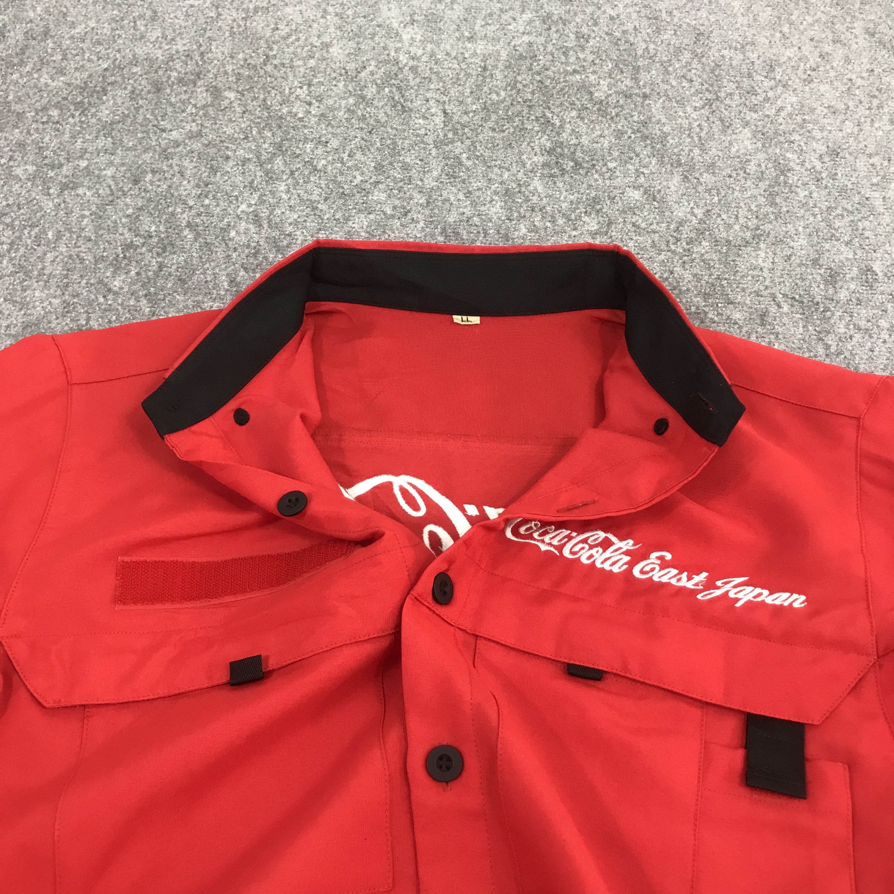 Coca Cola × Japanese Brand Vtg coca cola east japan button up tshirts Size US L / EU 52-54 / 3 - 5 Thumbnail