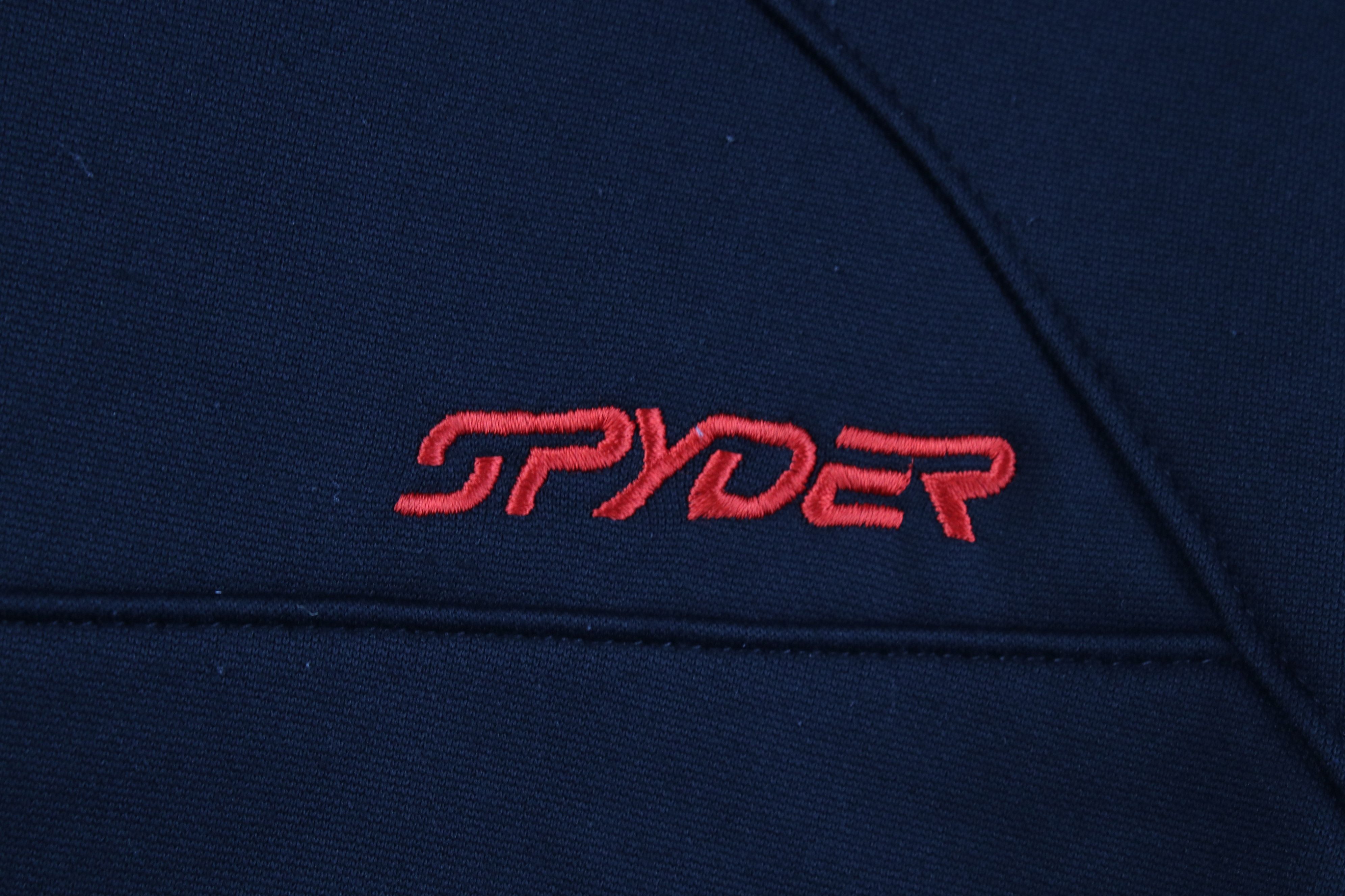 Spyder Spyder Fleece Lined Skiing Full Zip Jacket Black Polyester Size US XL / EU 56 / 4 - 12 Thumbnail