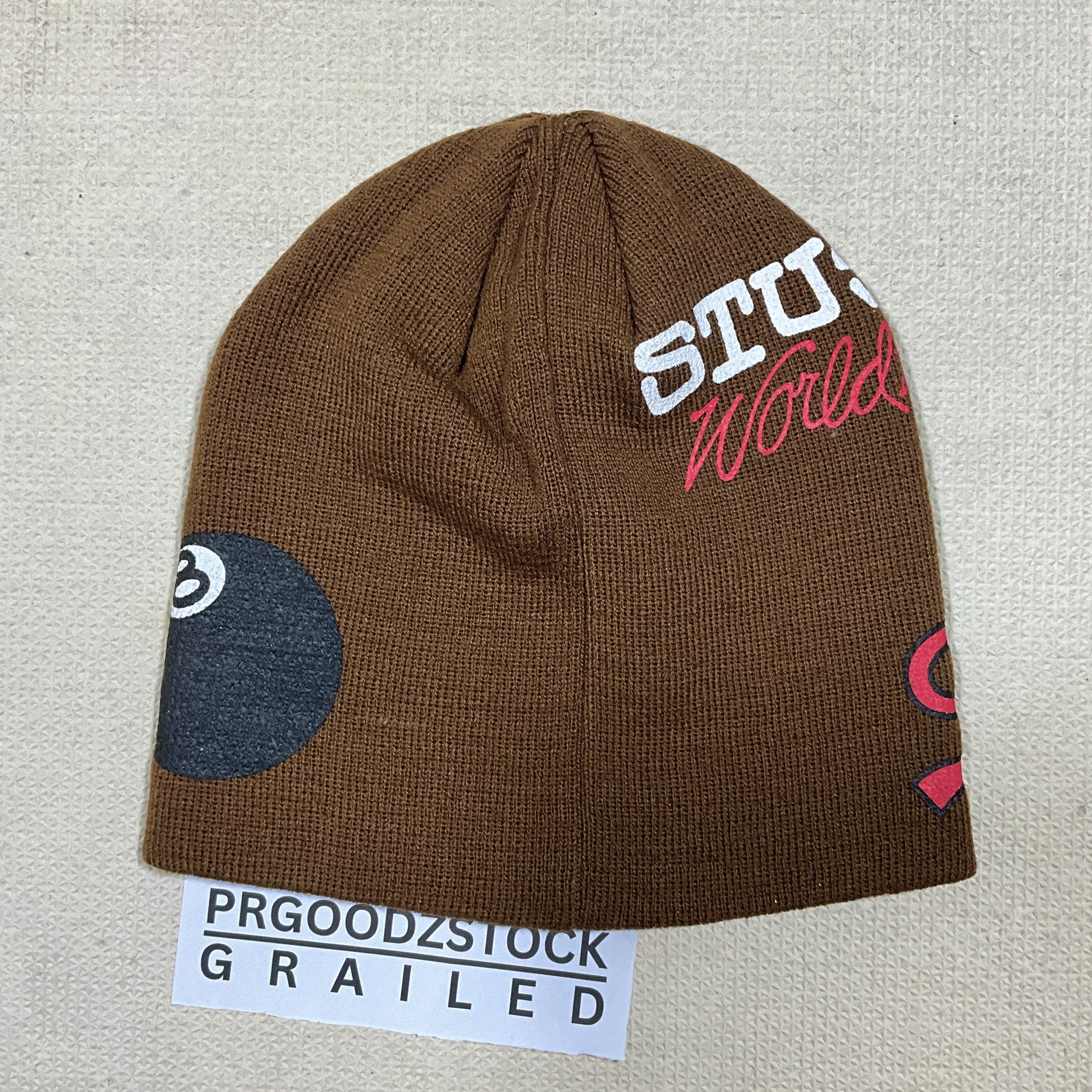 Stussy STUSSY MXED LOGO SKULLCAP BEANIE HAT Size ONE SIZE - 3 Thumbnail
