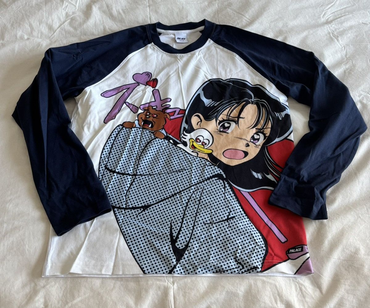 Rear View Raglan Longsleeve PALACE Rear View Raglan Longsleeve