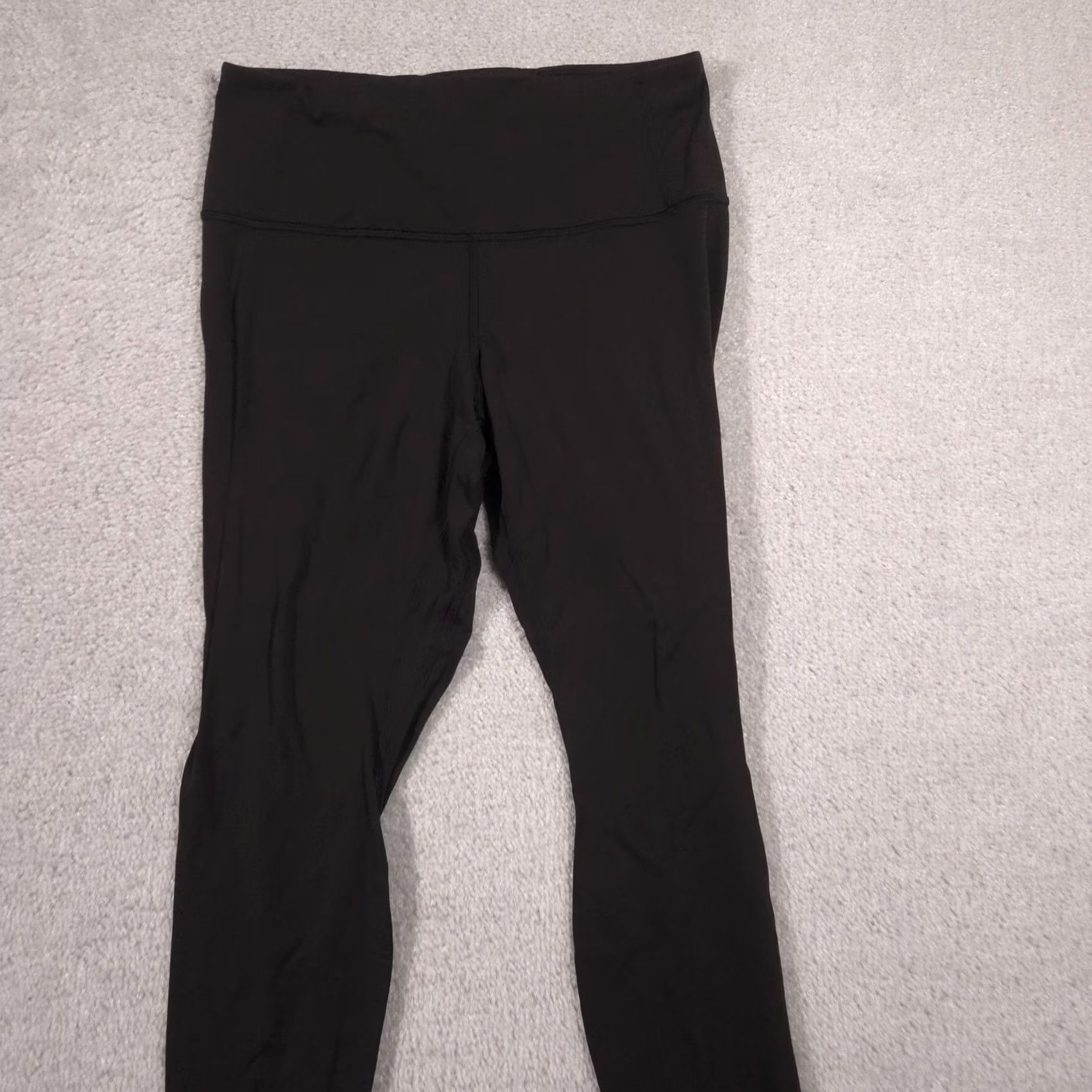 Patagonia Patagonia Leggings Womens M Black Mid Rise Capri Yoga Gym & Training Stretch Jersey Knit Size 32" / US 10 / IT 46 - 3 Thumbnail
