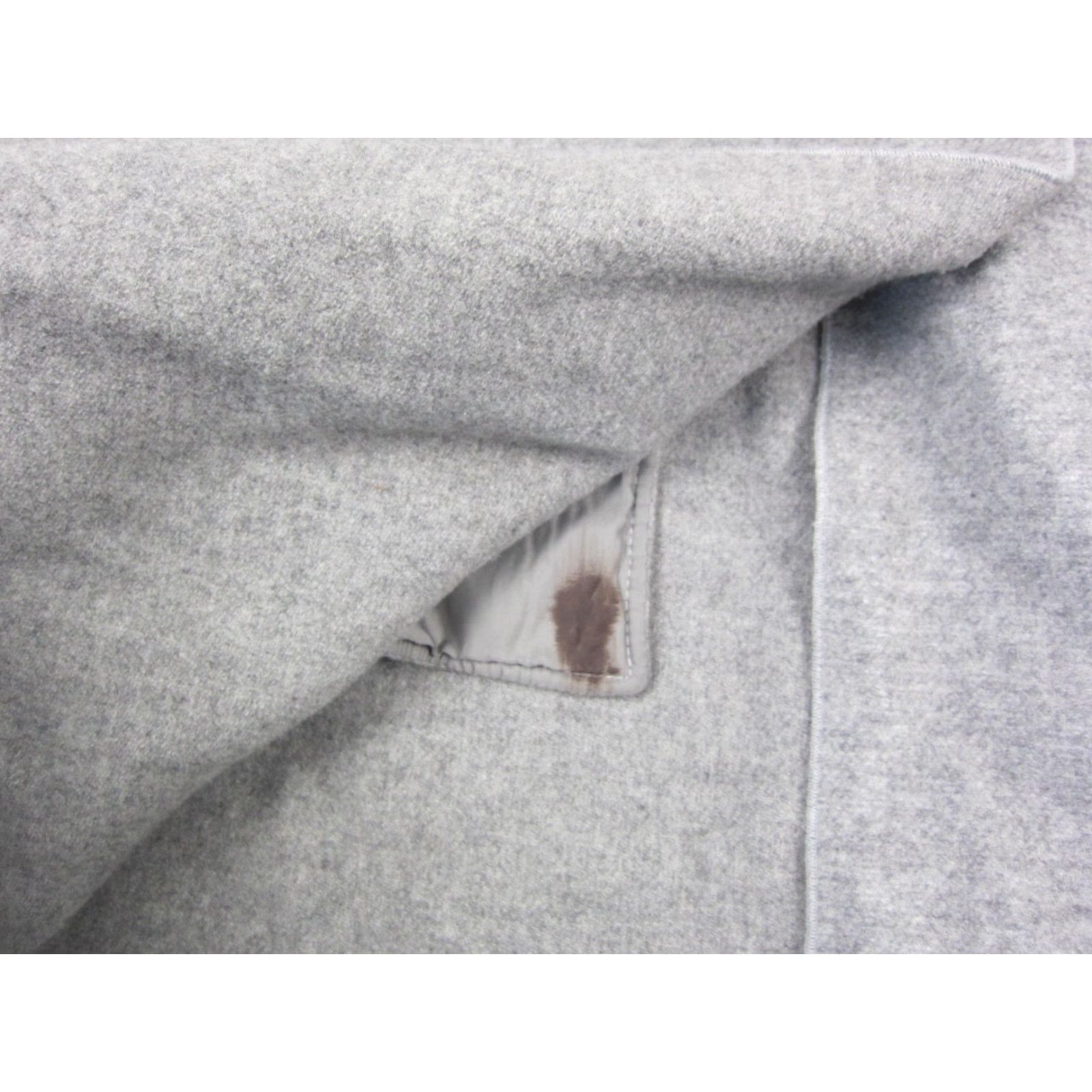 Zara Zara Trafaluc Jacket Womens L Gray Wool Blend Overcoat Long Classic Winter Overcoat Jacket Size L / US 10 / IT 46 - 6 Thumbnail