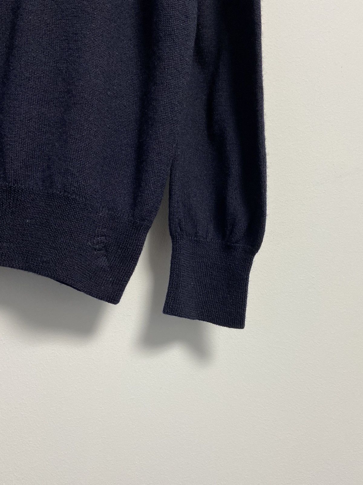 Pal Zileri Pal Zileri Turtleneck Sweater Men Blue Wool Size US M / EU 48-50 / 2 - 11 Thumbnail