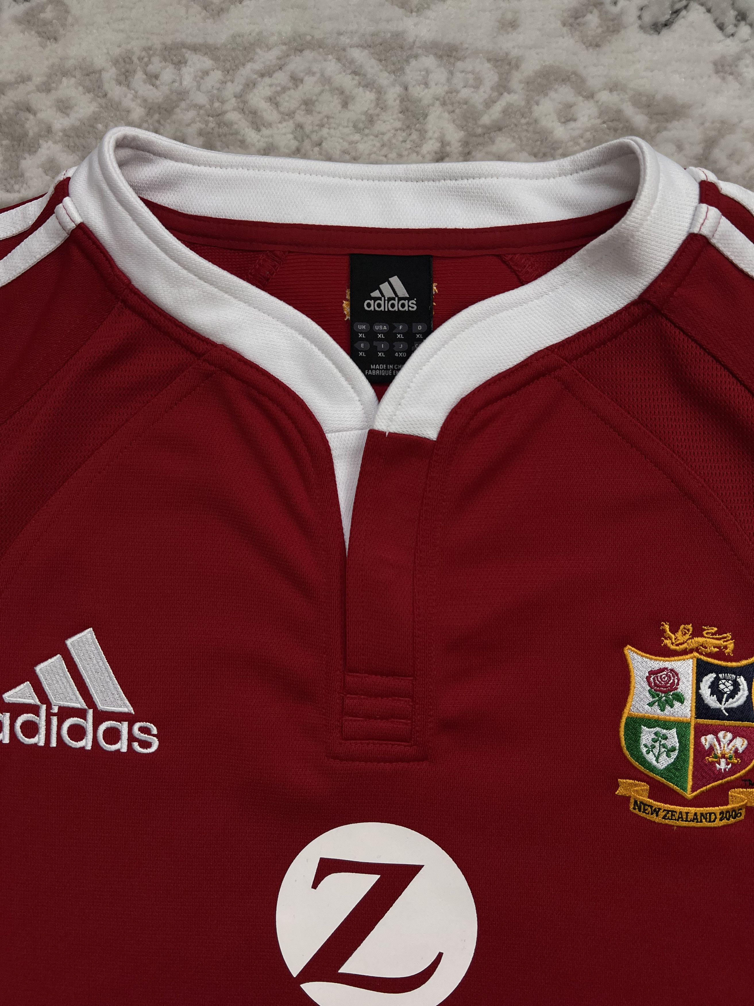 Adidas Adidas British & Irish Lions Rugby Jersey Zurich XL Size US XL / EU 56 / 4 - 7 Thumbnail