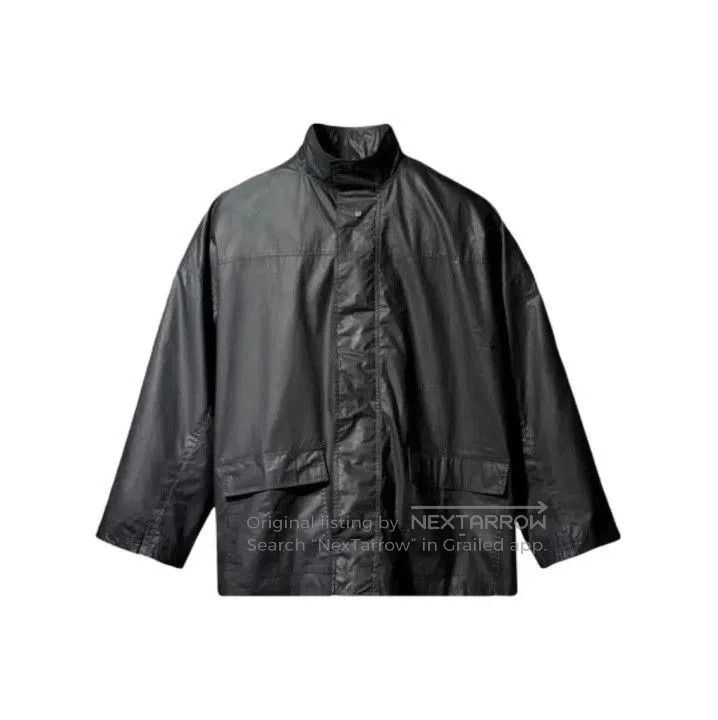 Balenciaga Balenciaga Black Stand Collar Pocket Jacket. Size US L / EU 52-54 / 3 - 1 Thumbnail