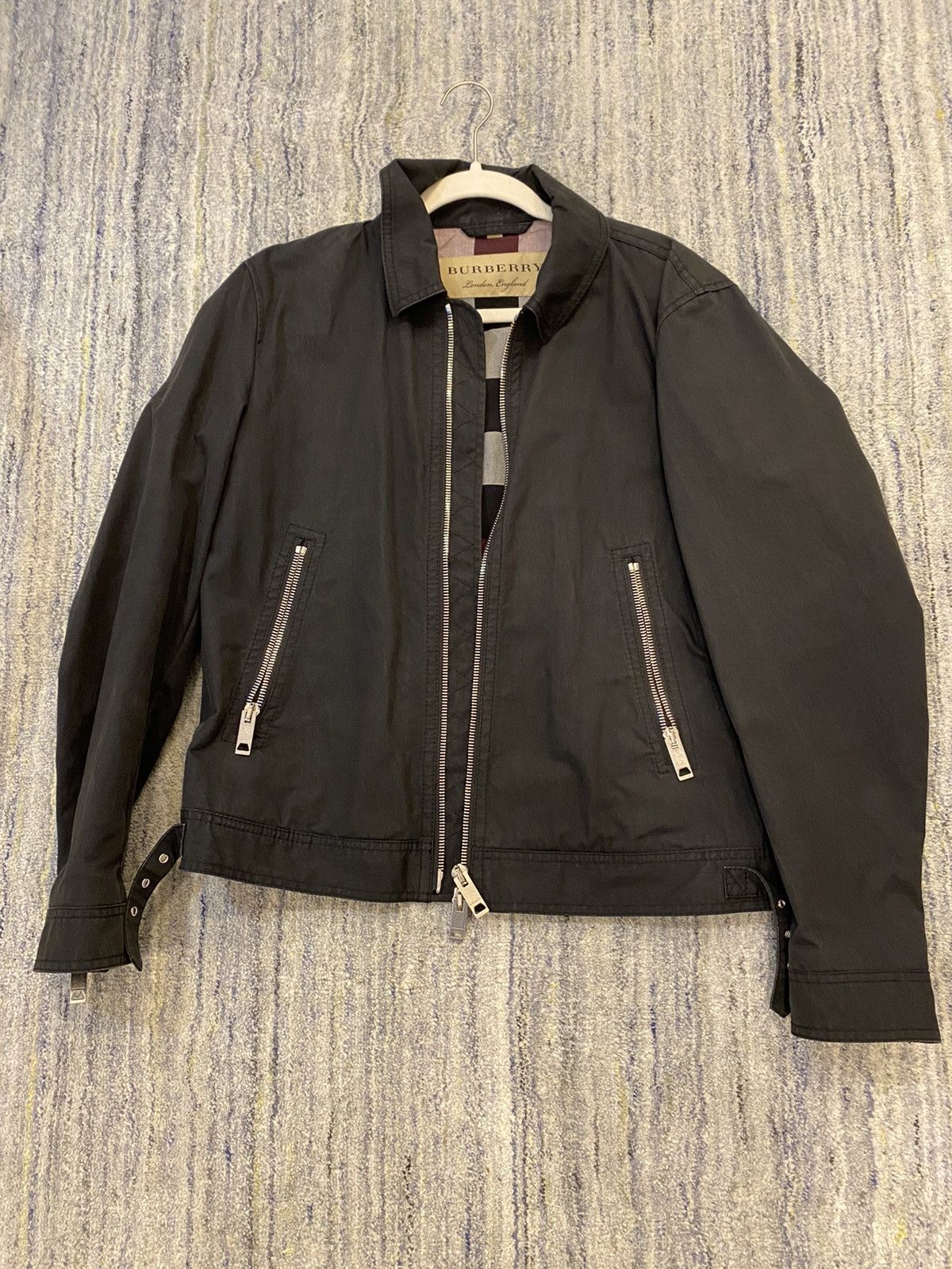 image of Burberry Jacket in Black, Men's (Size Large)