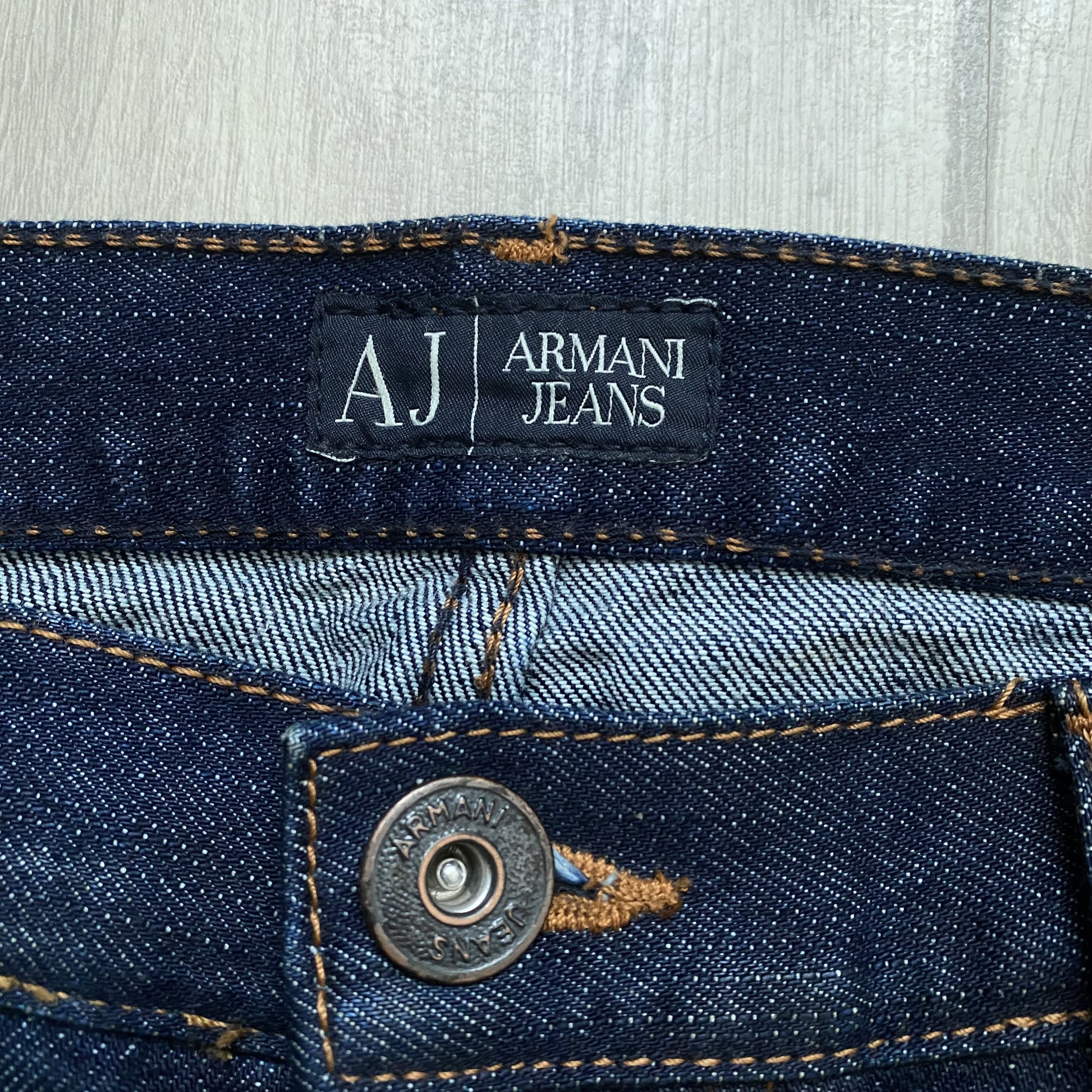 Armani Luxury Armani jeans Denim patch metal logo pants Size US 36 / EU 52 - 9 Thumbnail