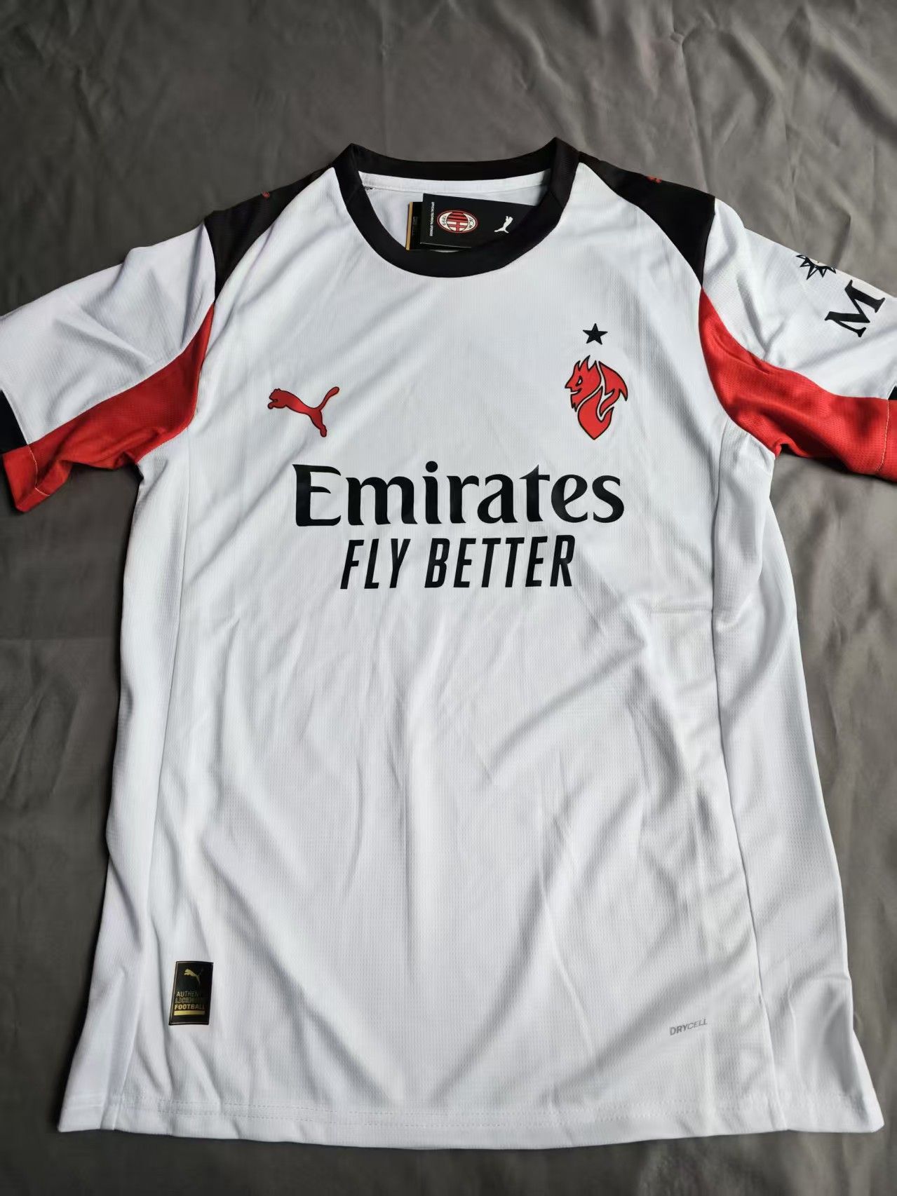 Other AC Milan Jersey Away 2025 26 Season White Size US L / EU 52-54 / 3 - 1 Thumbnail